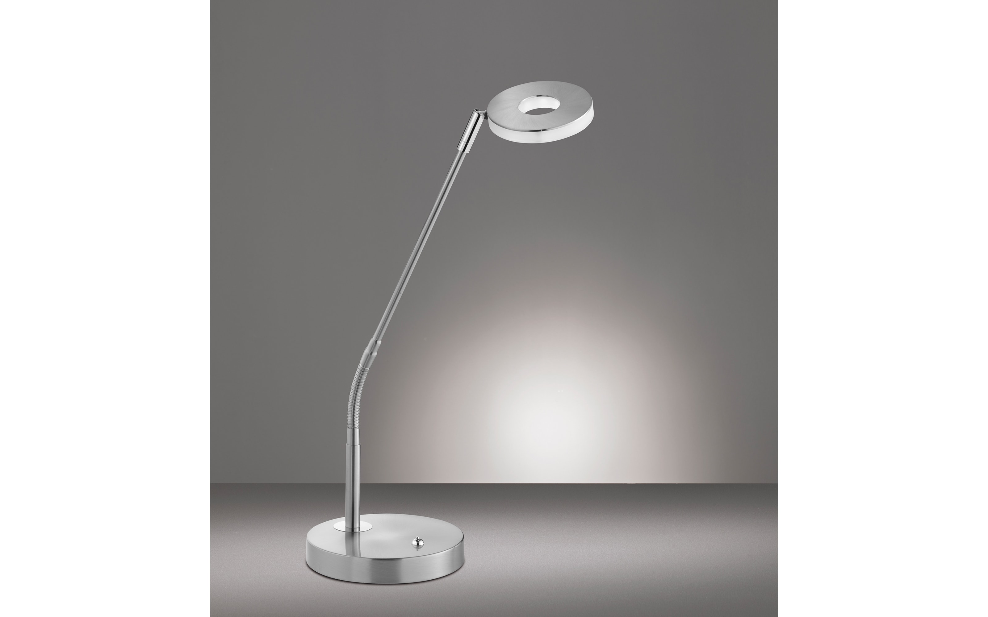 LED-Tischleuchte Dent, nickel matt, 60 cm