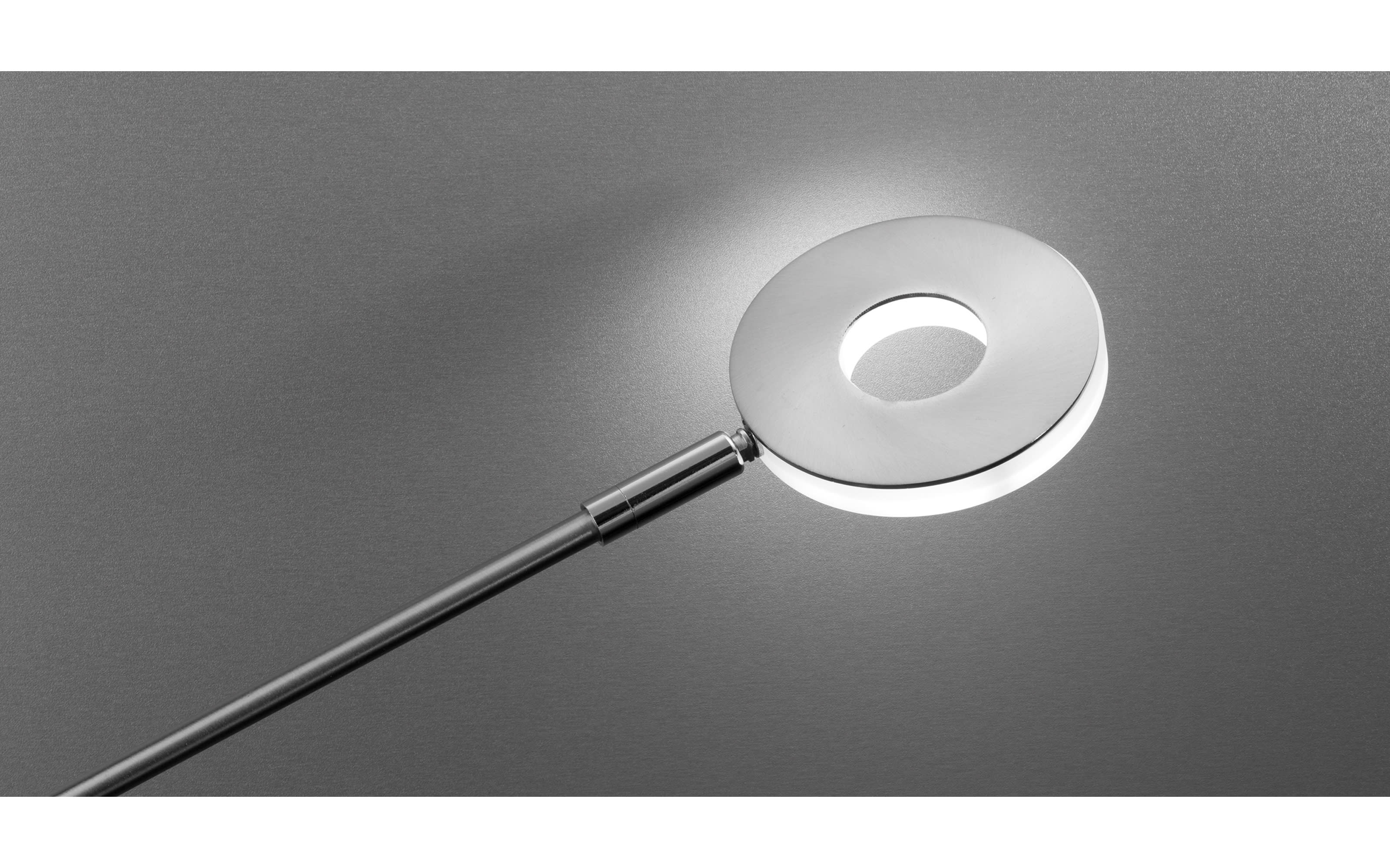 LED-Tischleuchte Dent, nickel matt, 60 cm