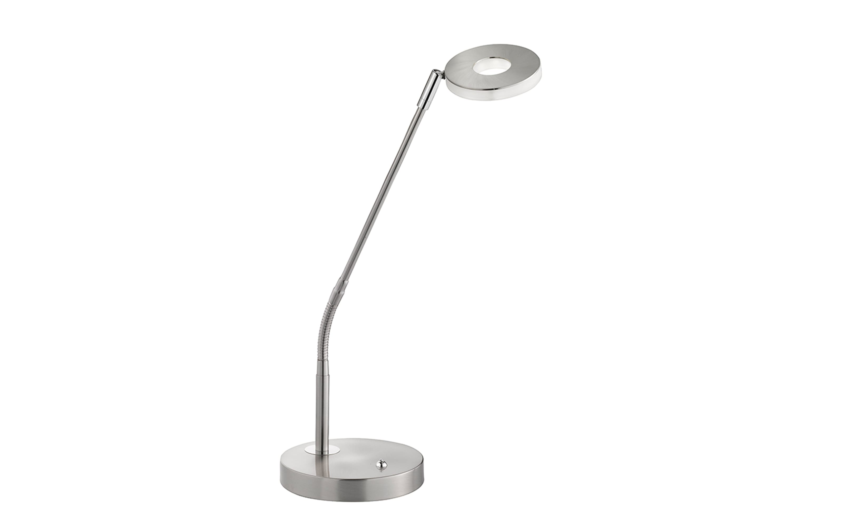 LED-Tischleuchte Dent, nickel matt, 60 cm