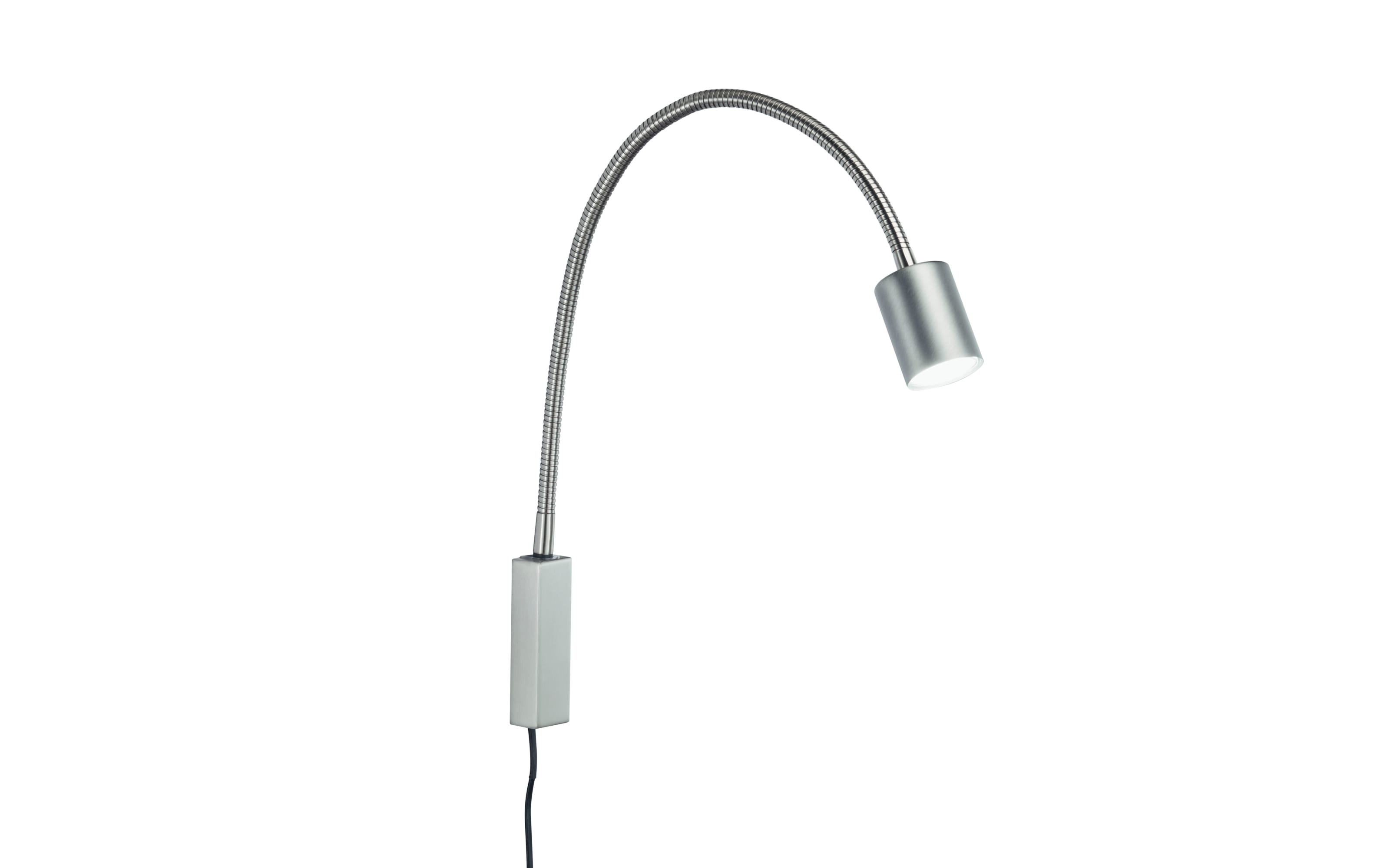 LED Wandleuchte Justi, nickel, 52 cm