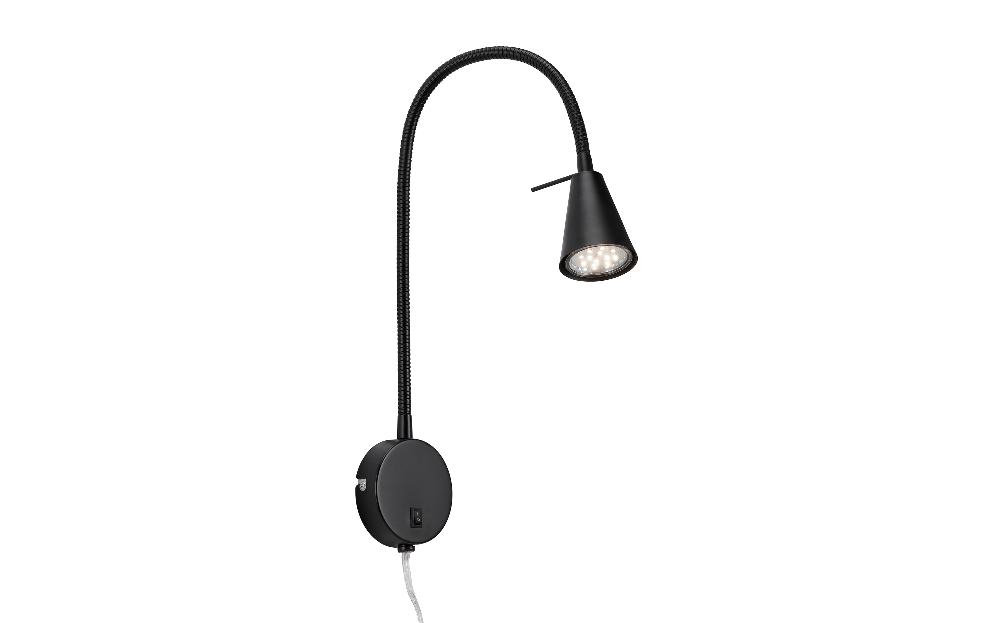 LED-Wandleuchte Comfort Light, schwarz, 45 cm