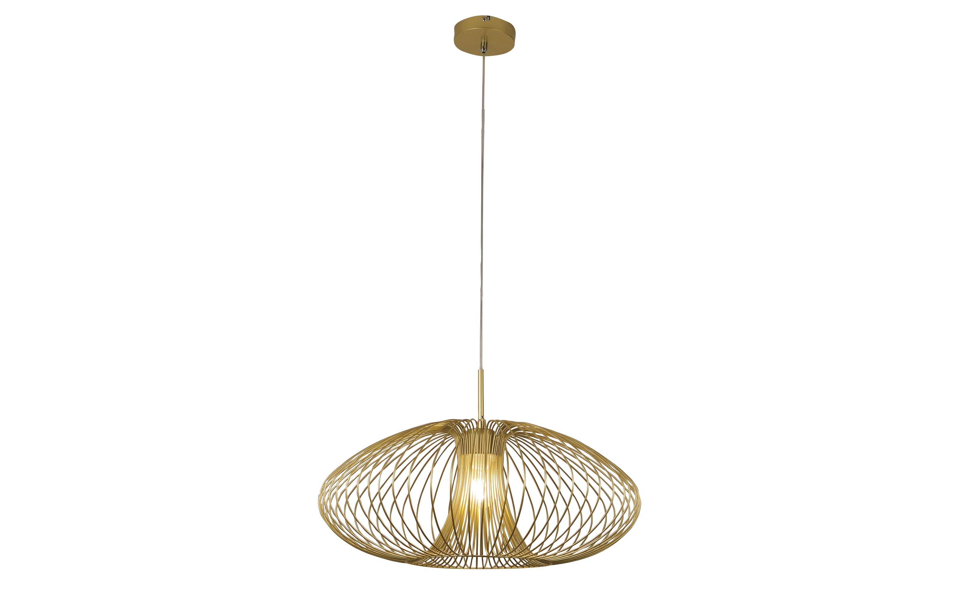 Pendelleuchte Fassa, gold, 60 cm