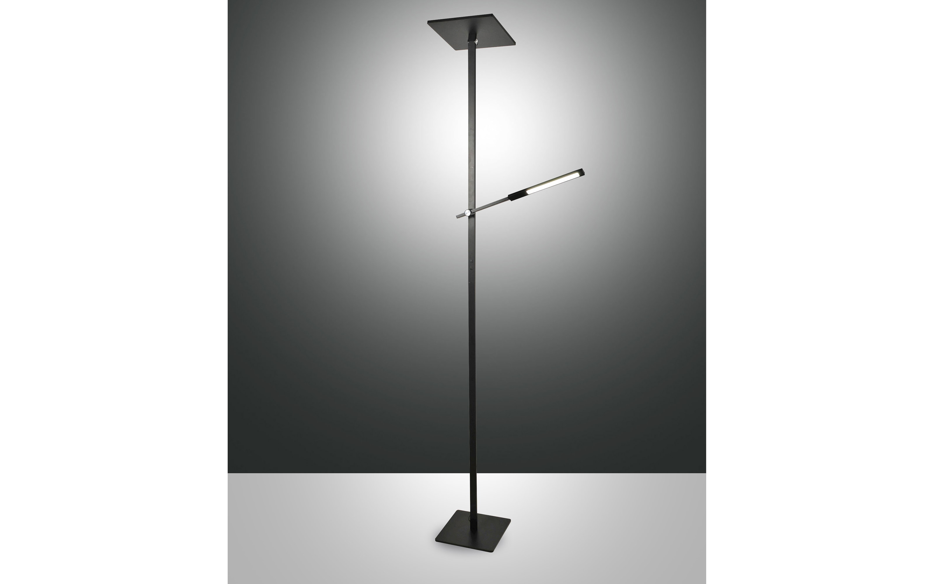 LED-Standleuchte Ideal,schwarz, 188 cm