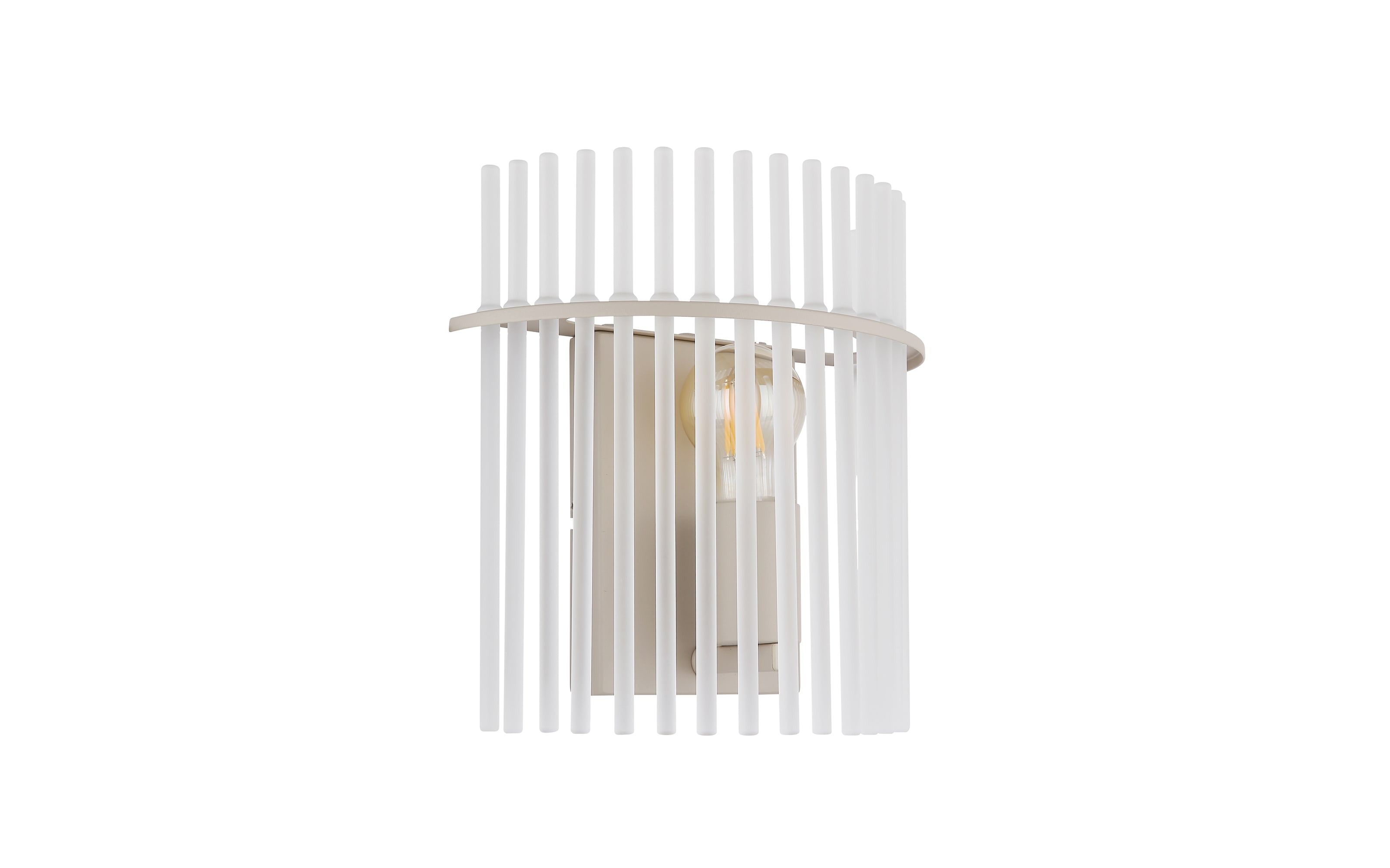 Wandleuchte Gorley, beige