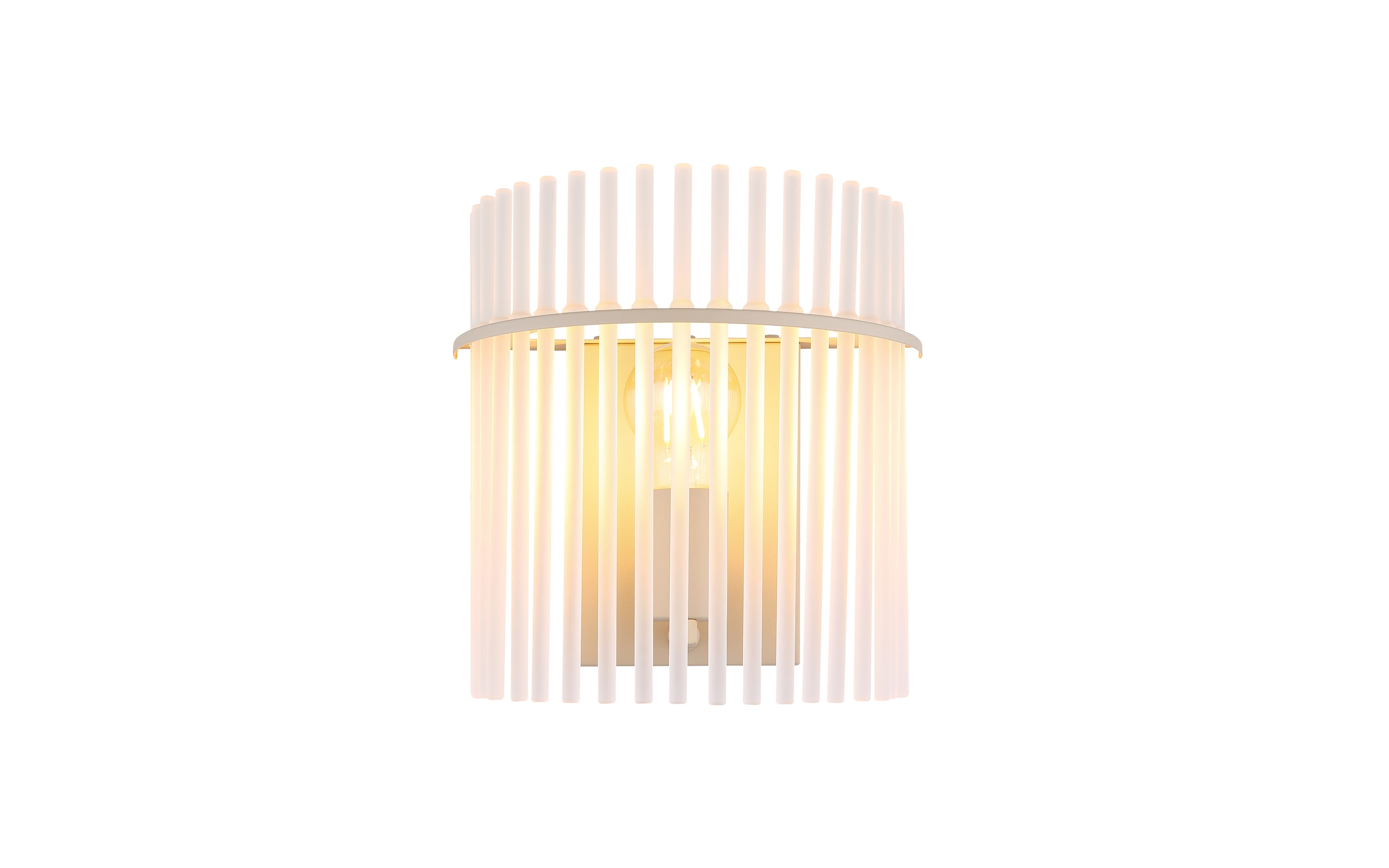 Wandleuchte Gorley, beige