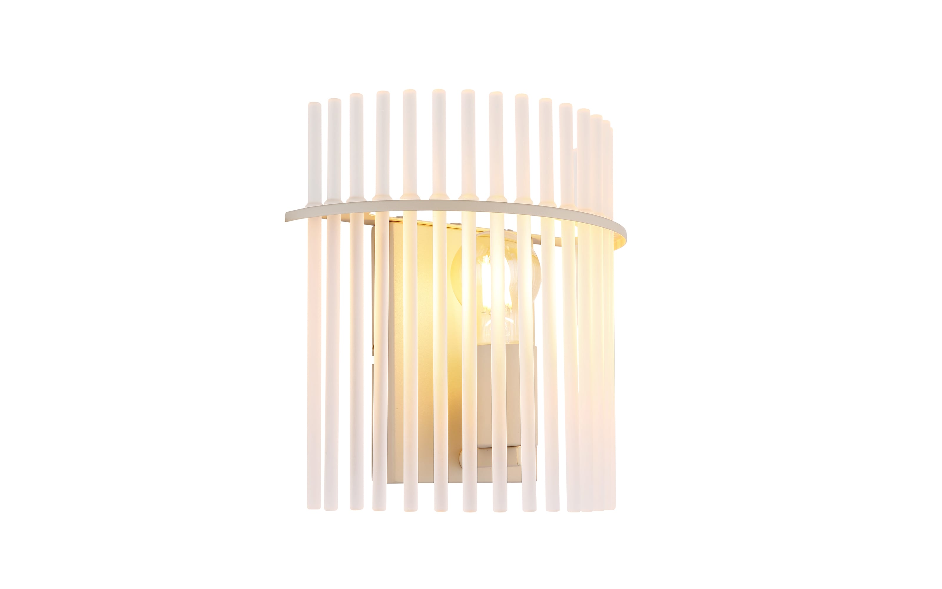 Wandleuchte Gorley, beige