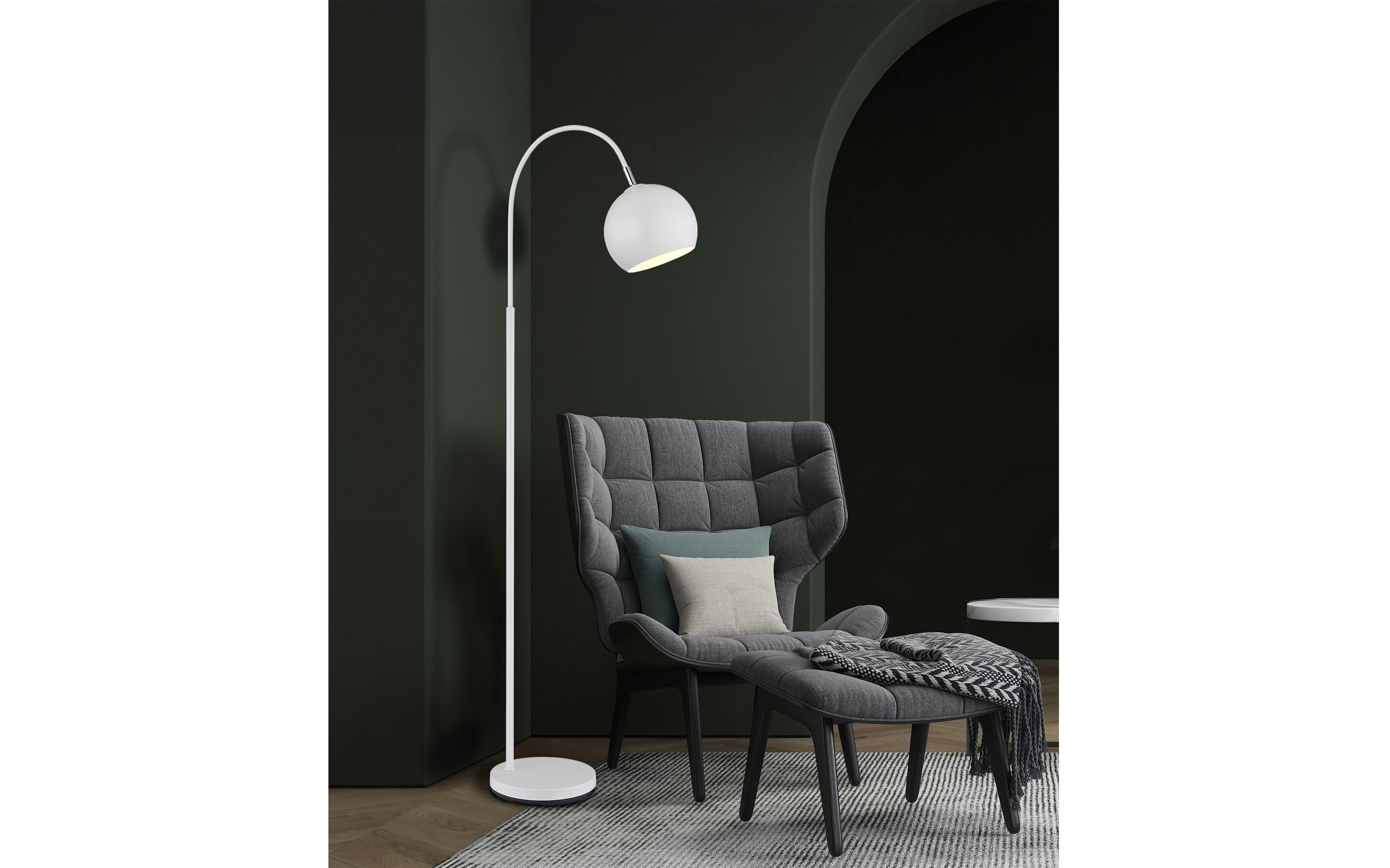 Stehleuchte Benno, weiß