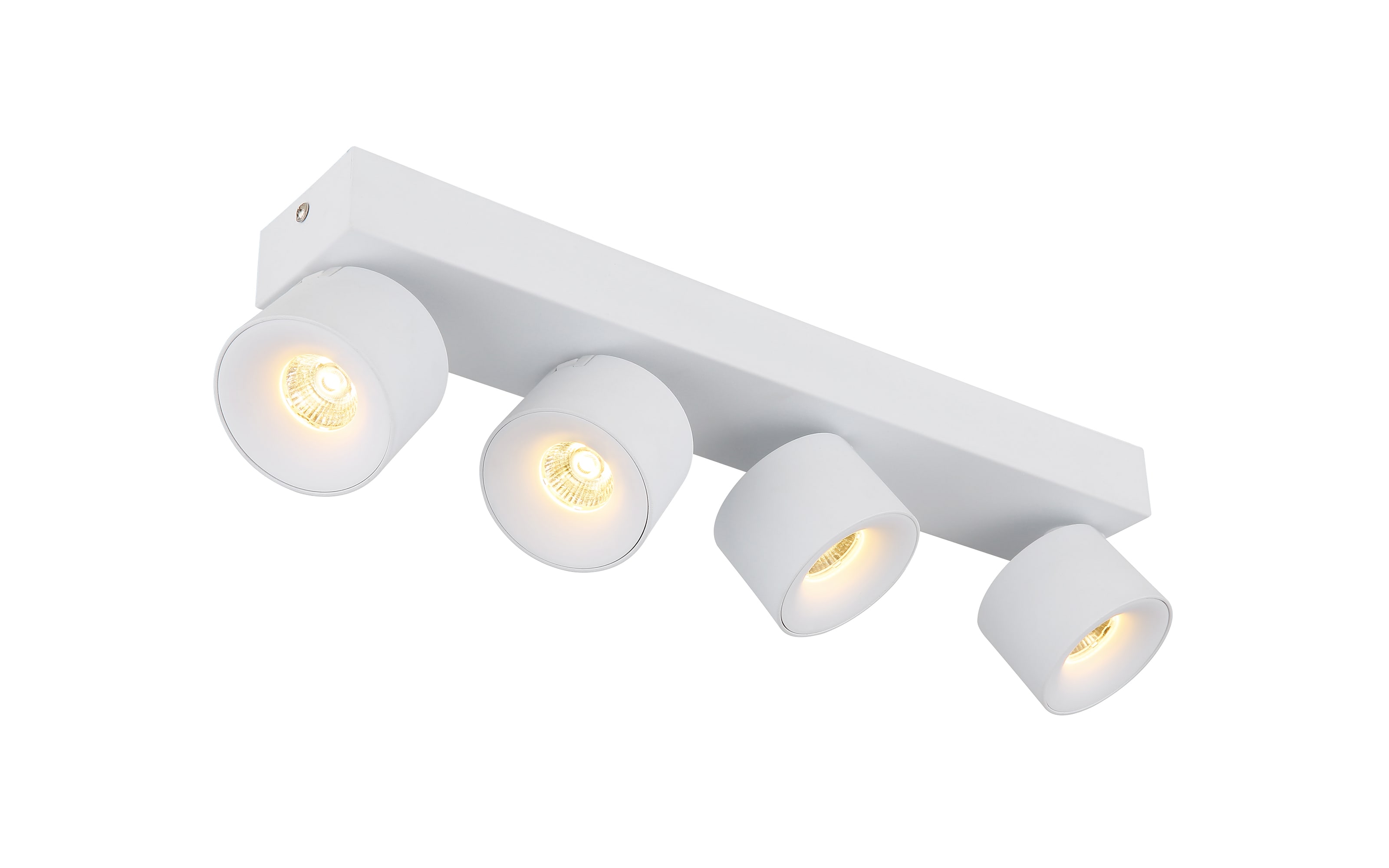 Deckenleuchte Rae, weiß, 4-flammig