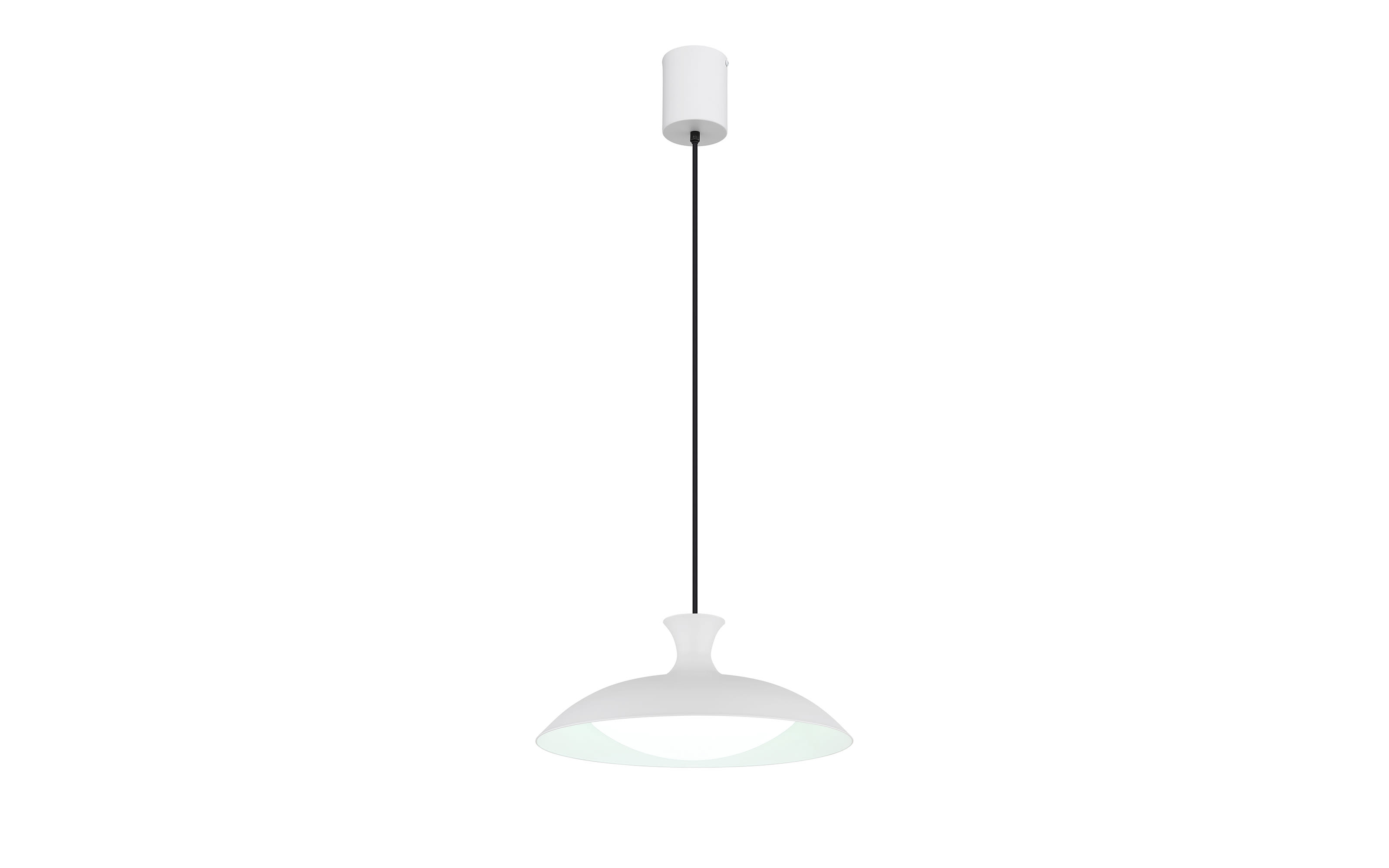 LED-Pendelleuchte Rocha, weiß