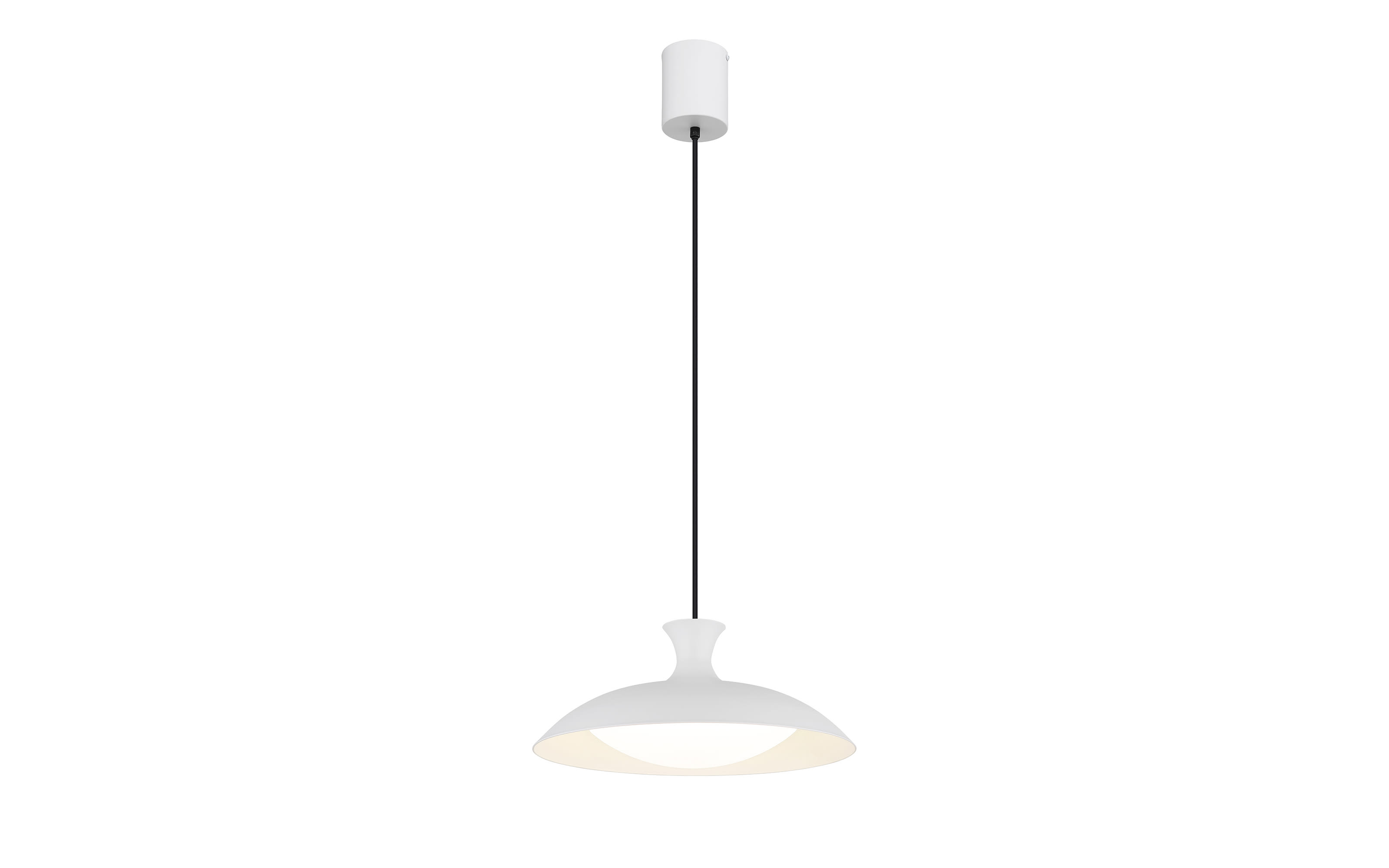 LED-Pendelleuchte Rocha, weiß