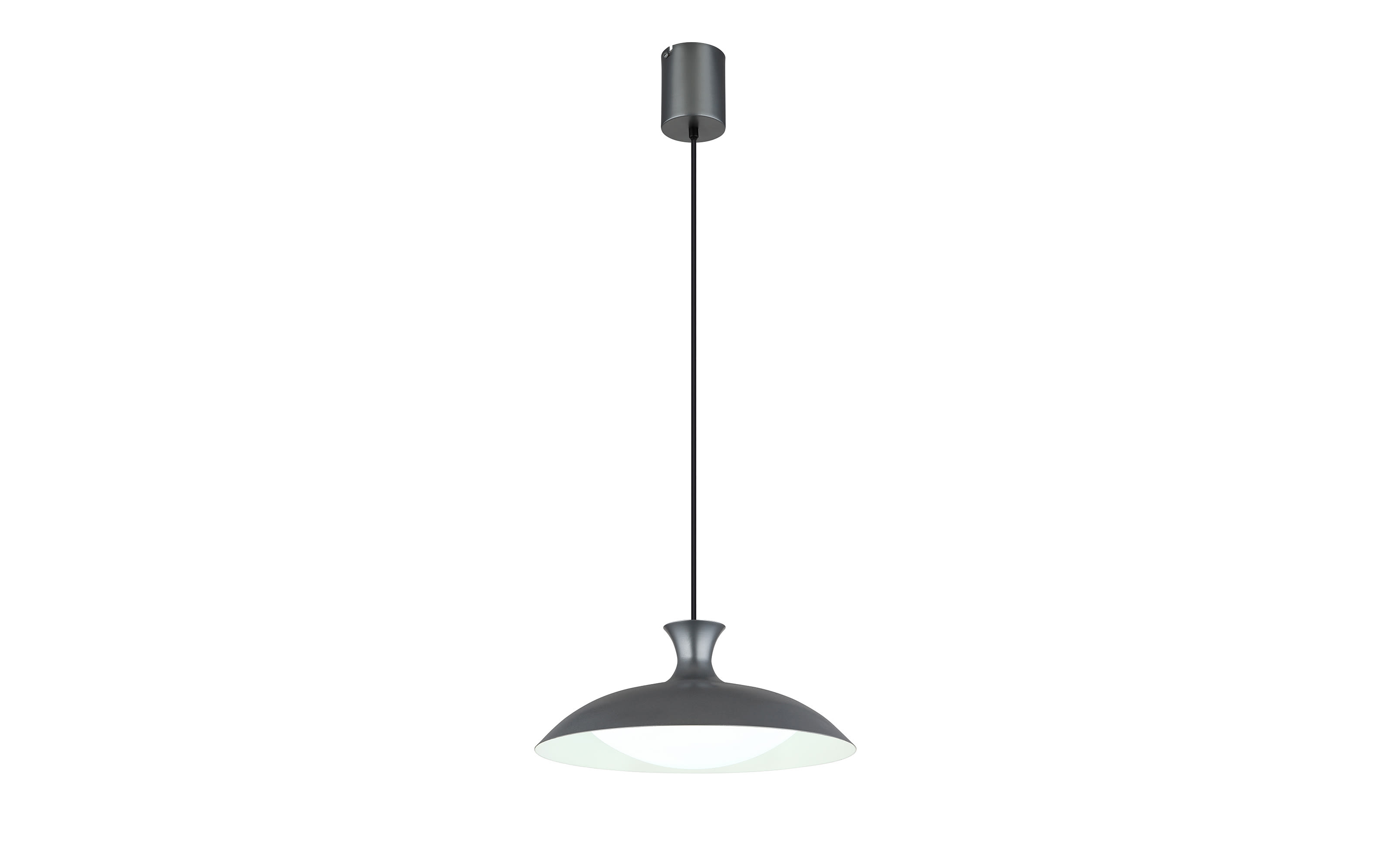 LED-Pendelleuchte Rocha, grau