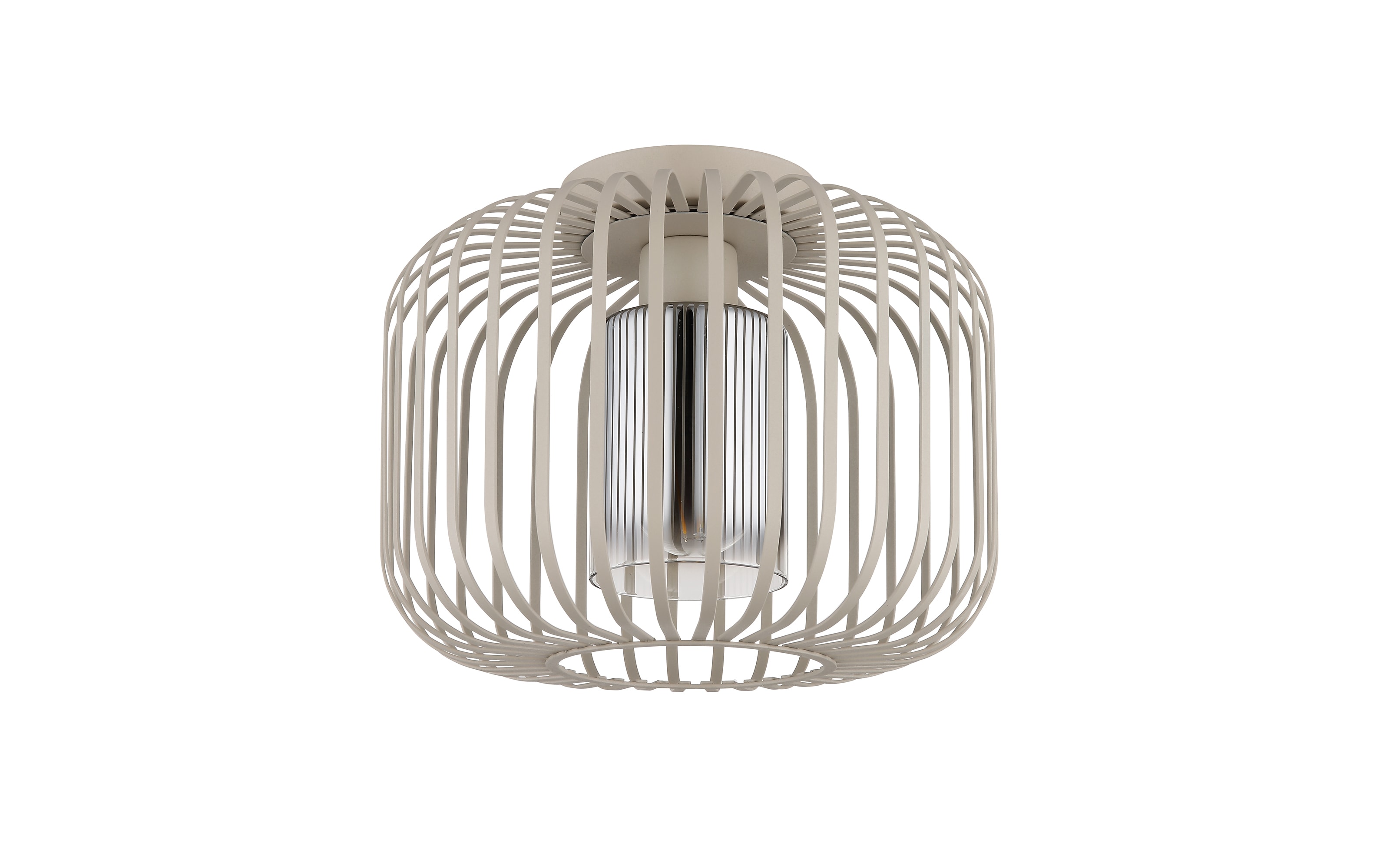 Deckenleuchte Alfred, sandfarbig