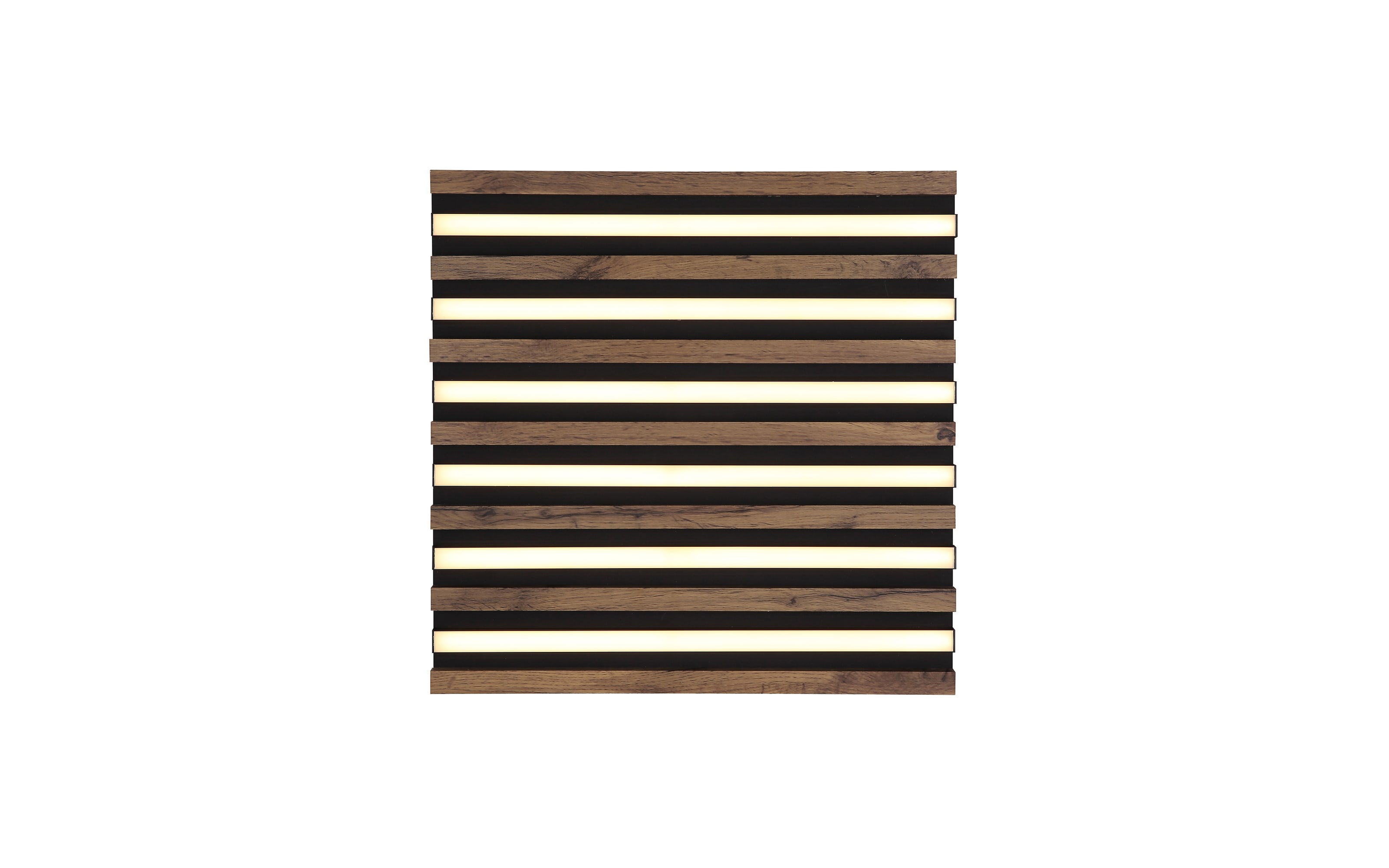 Deckenleuchte Hayden, dunkelbraun/schwarz