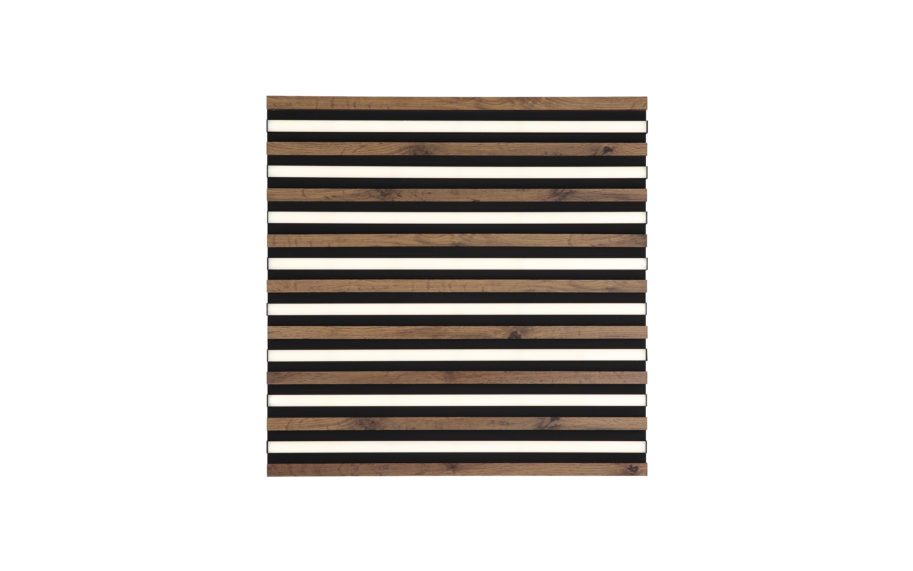 Deckenleuchte Hayden, dunkelbraun/schwarz, inkl. Fernbedienung 