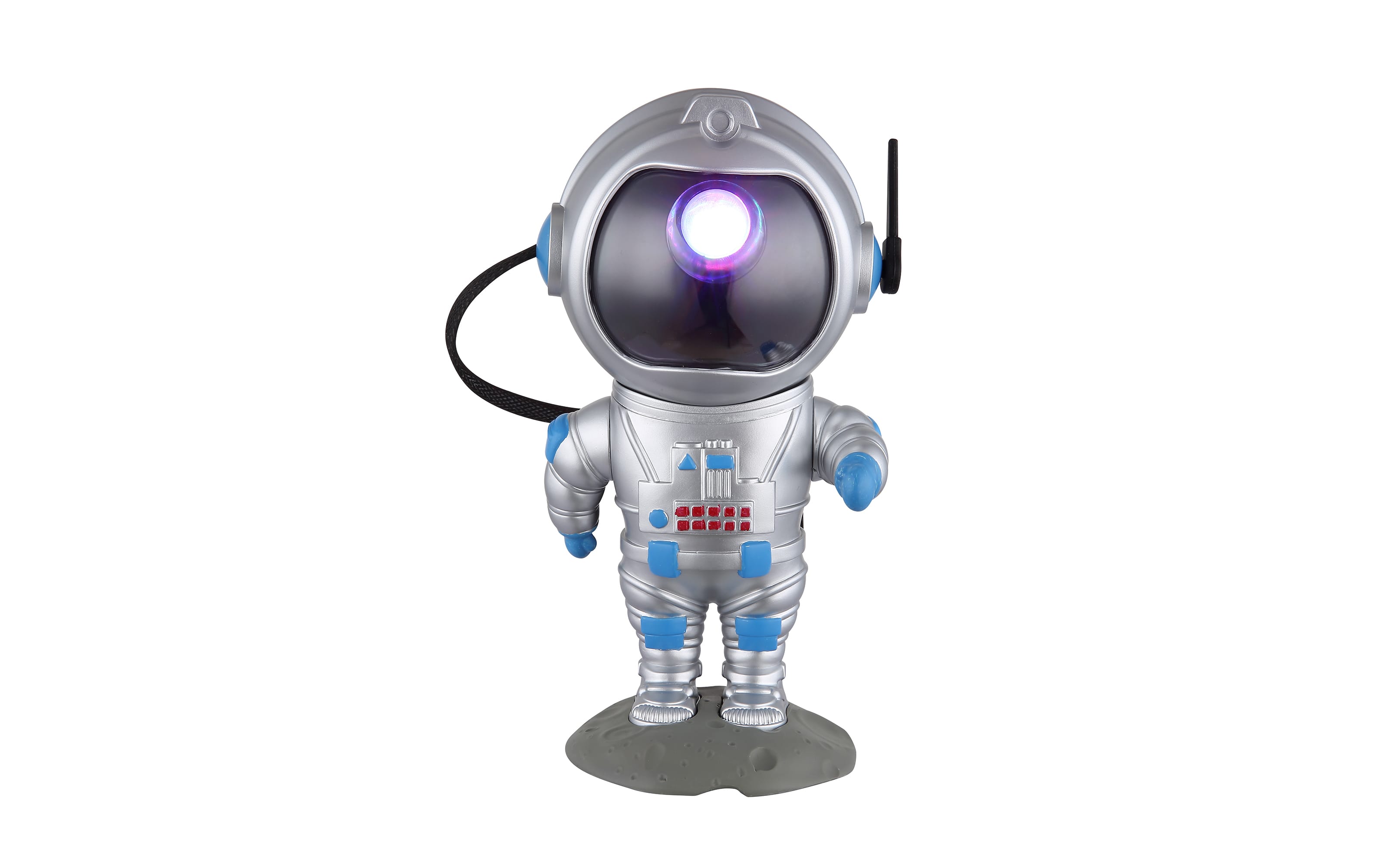 LED-Tischleuchte Cosmo, silberfarbig, inkl. RGB-Farbwechsler