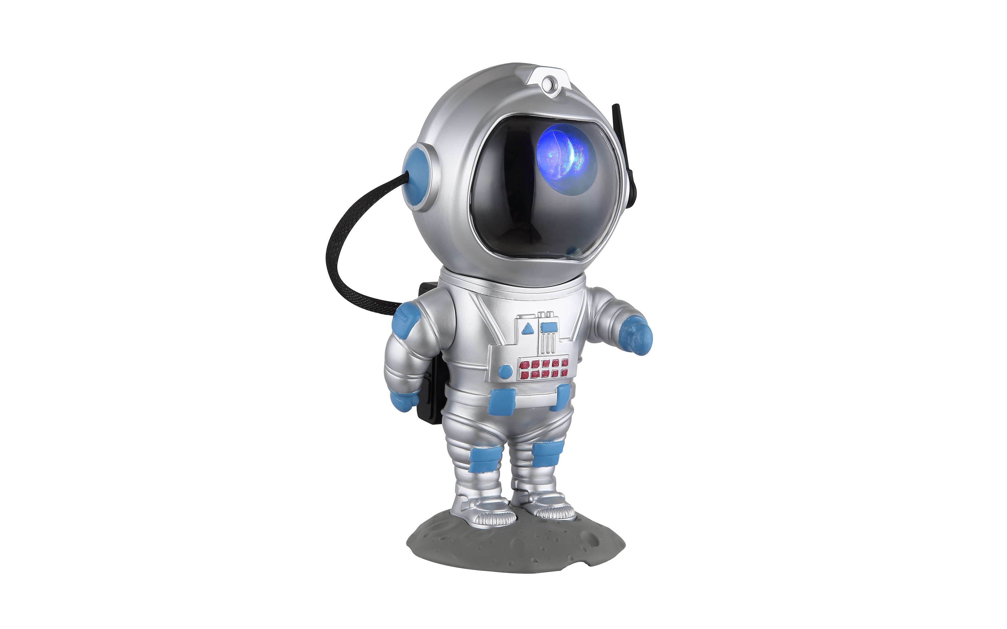 LED-Tischleuchte Cosmo, silberfarbig, inkl. RGB-Farbwechsler