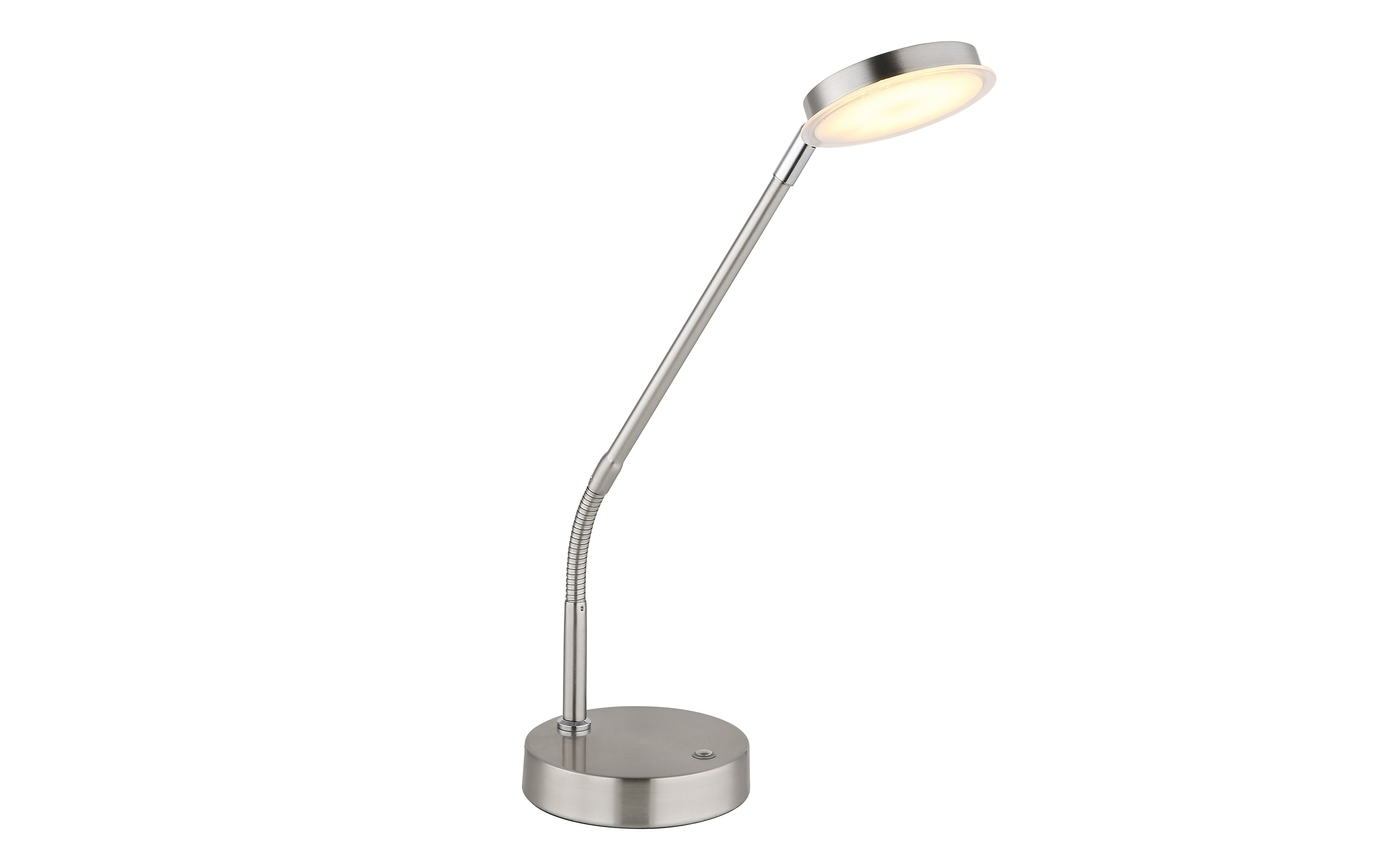 LED-Tischleuchte Silvio, nickel, inkl. Memoryfunktion