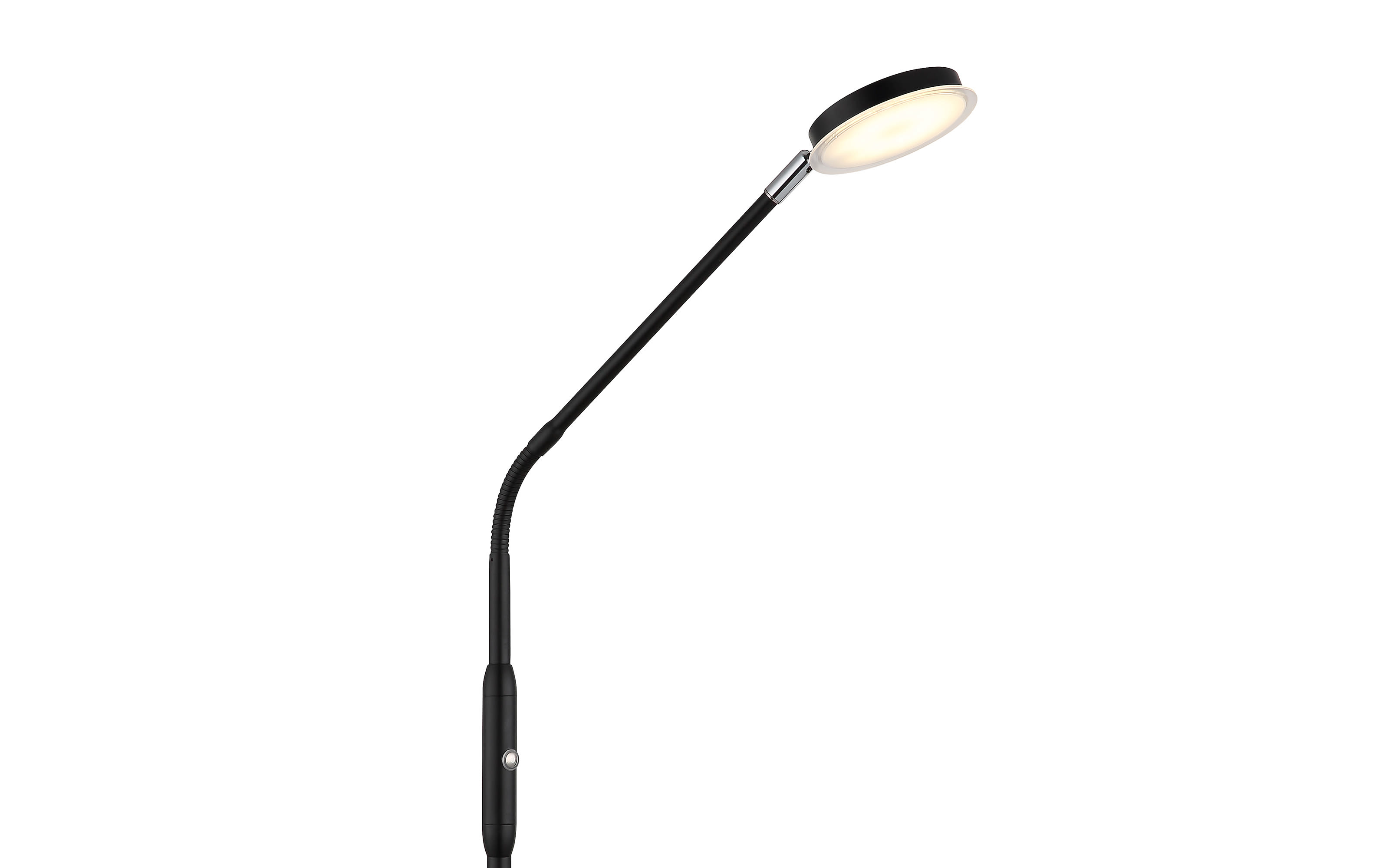 LED-Standleuchte Silvio, schwarz, inkl. Memoryfunktion