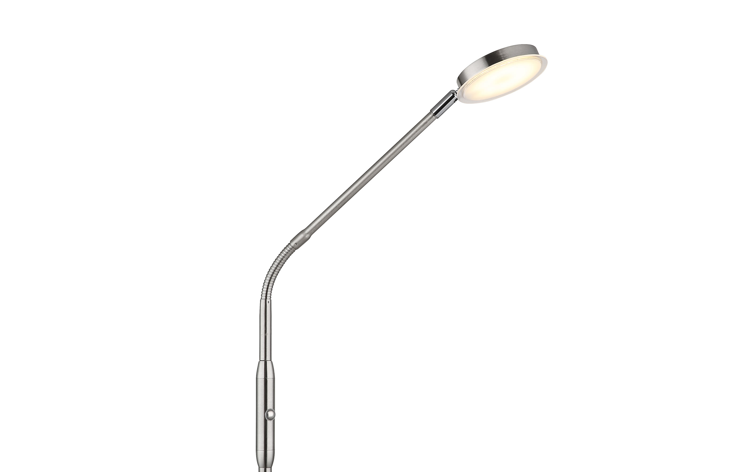 LED-Standleuchte Silvio, nickel, inkl. Memoryfunktion