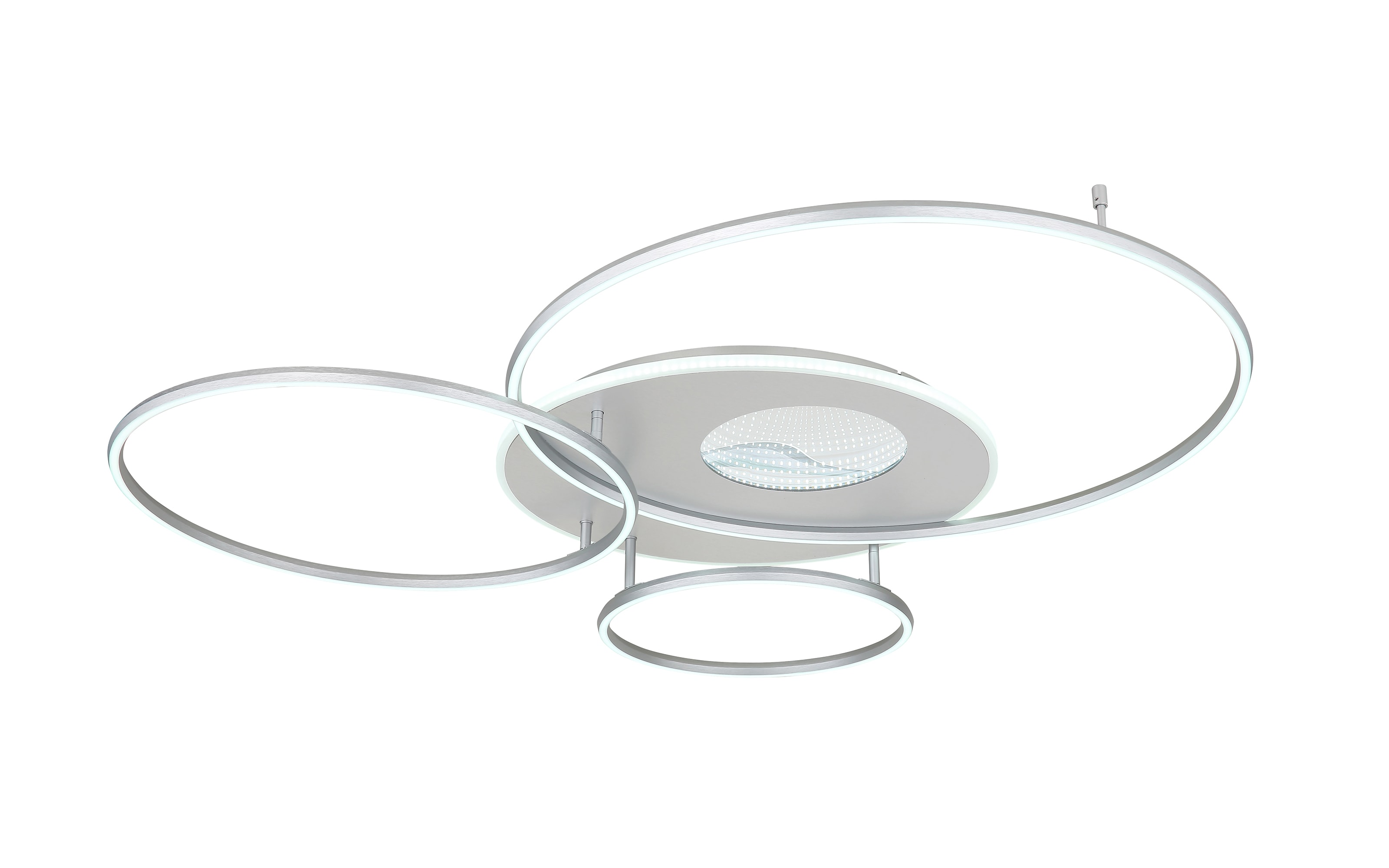 LED-Deckenleuchte Invertina, sandfarbig, inkl. Fernbedienung 