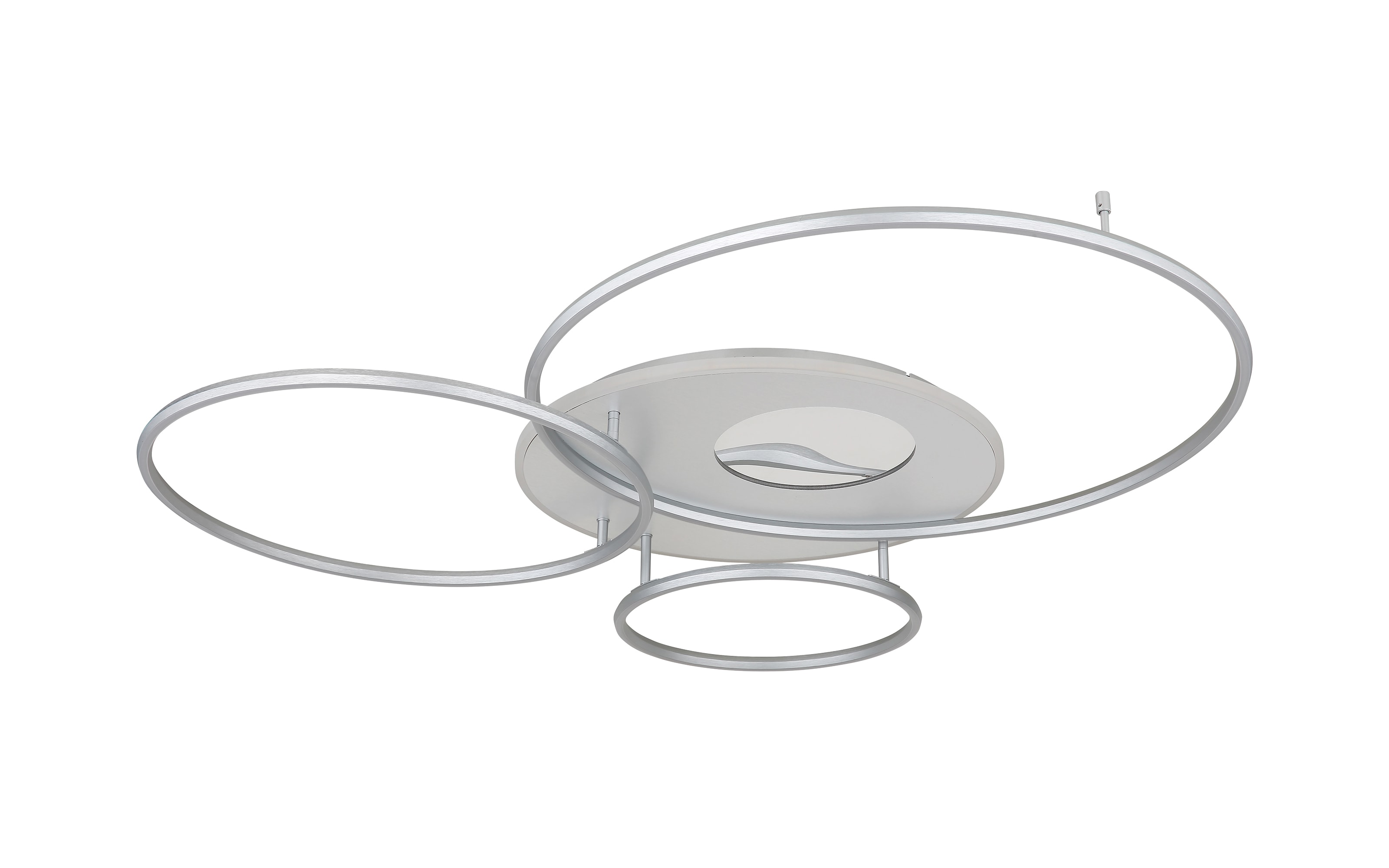 LED-Deckenleuchte Invertina, sandfarbig, inkl. Fernbedienung 