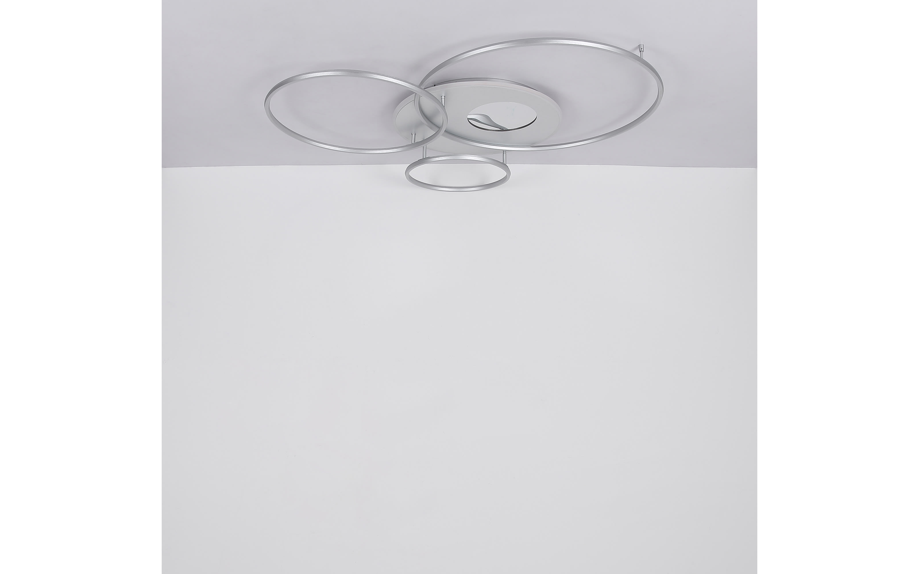 LED-Deckenleuchte Invertina, sandfarbig, inkl. Fernbedienung 