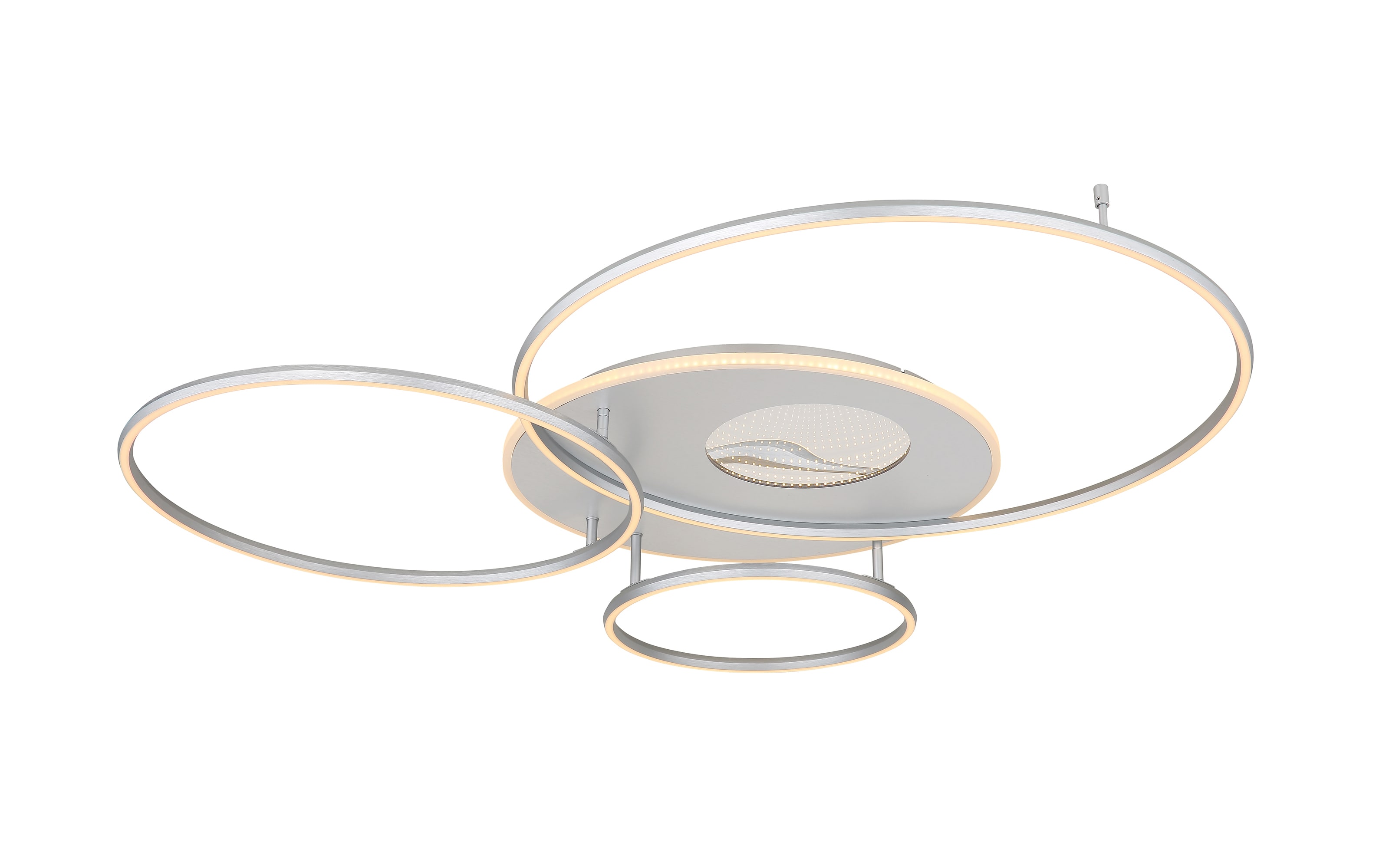 LED-Deckenleuchte Invertina, sandfarbig, inkl. Fernbedienung 