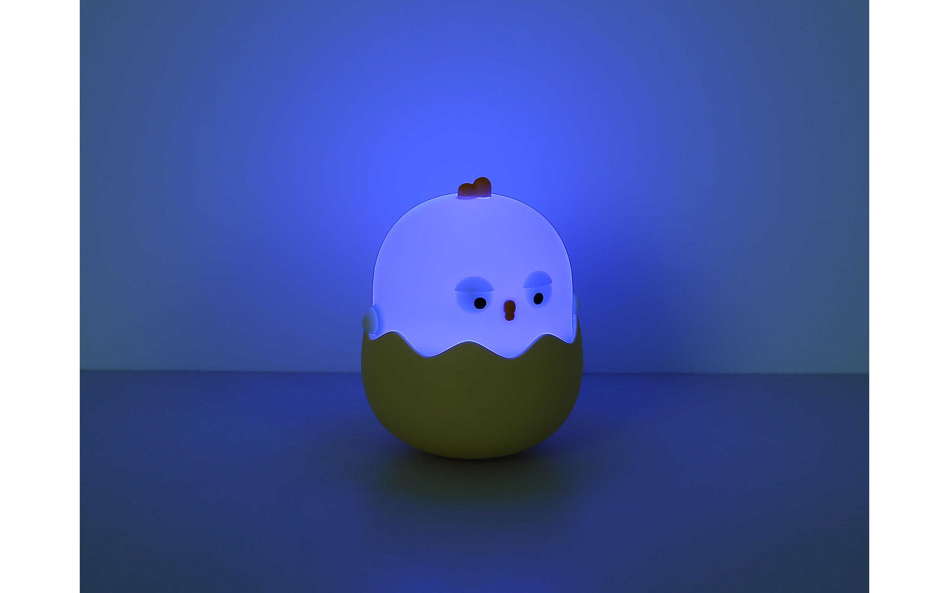 Akku-Tischleuchte Chicky, weiß, inkl. RGB-Farbwechsler