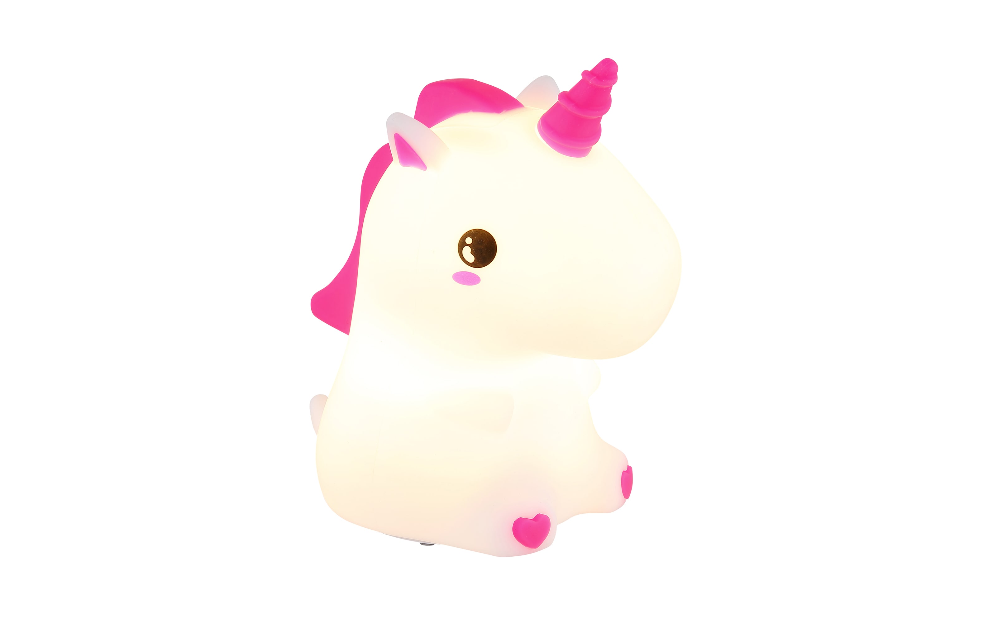 Akku-Tischleuchte Unicorn, weiß, inkl. RGB-Farbwechsler