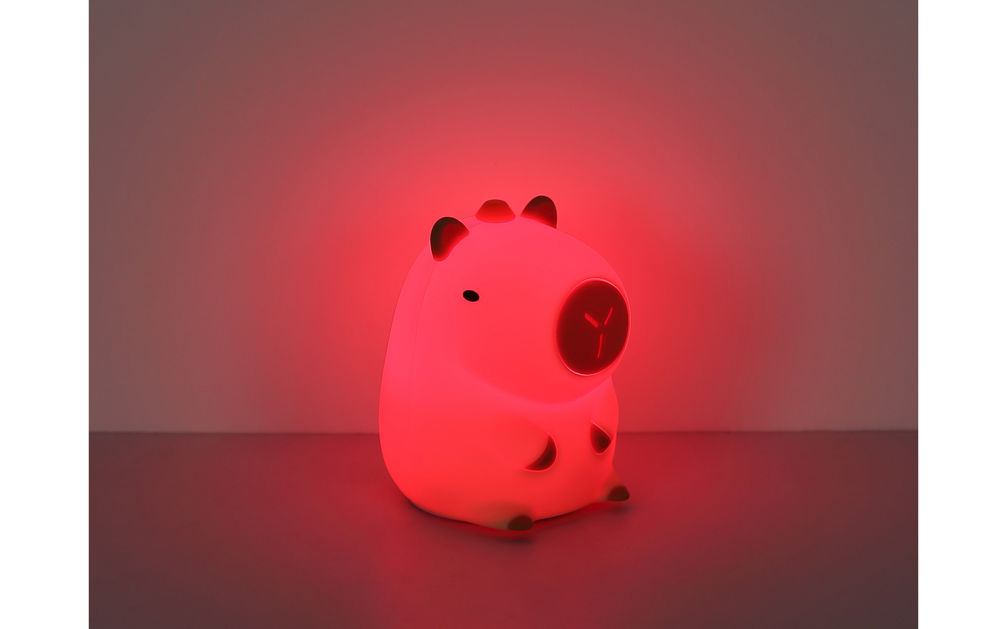 Akku-Tischleuchte Capybara, braun, inkl. RGB-Farbwechsler