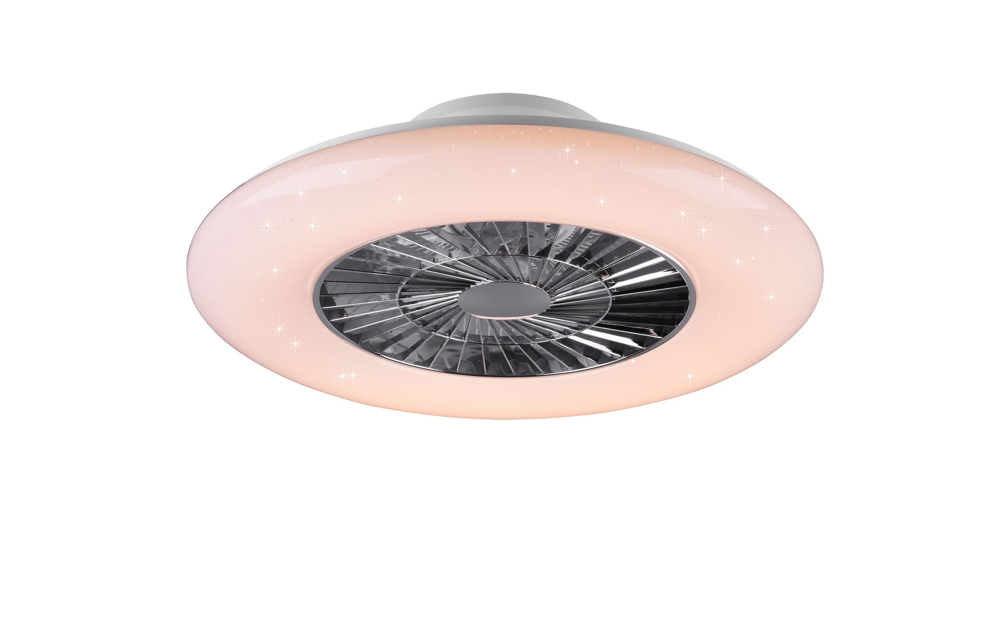 LED-Deckenleuchte/Ventilator Mekka CCT, weiß, 60 cm