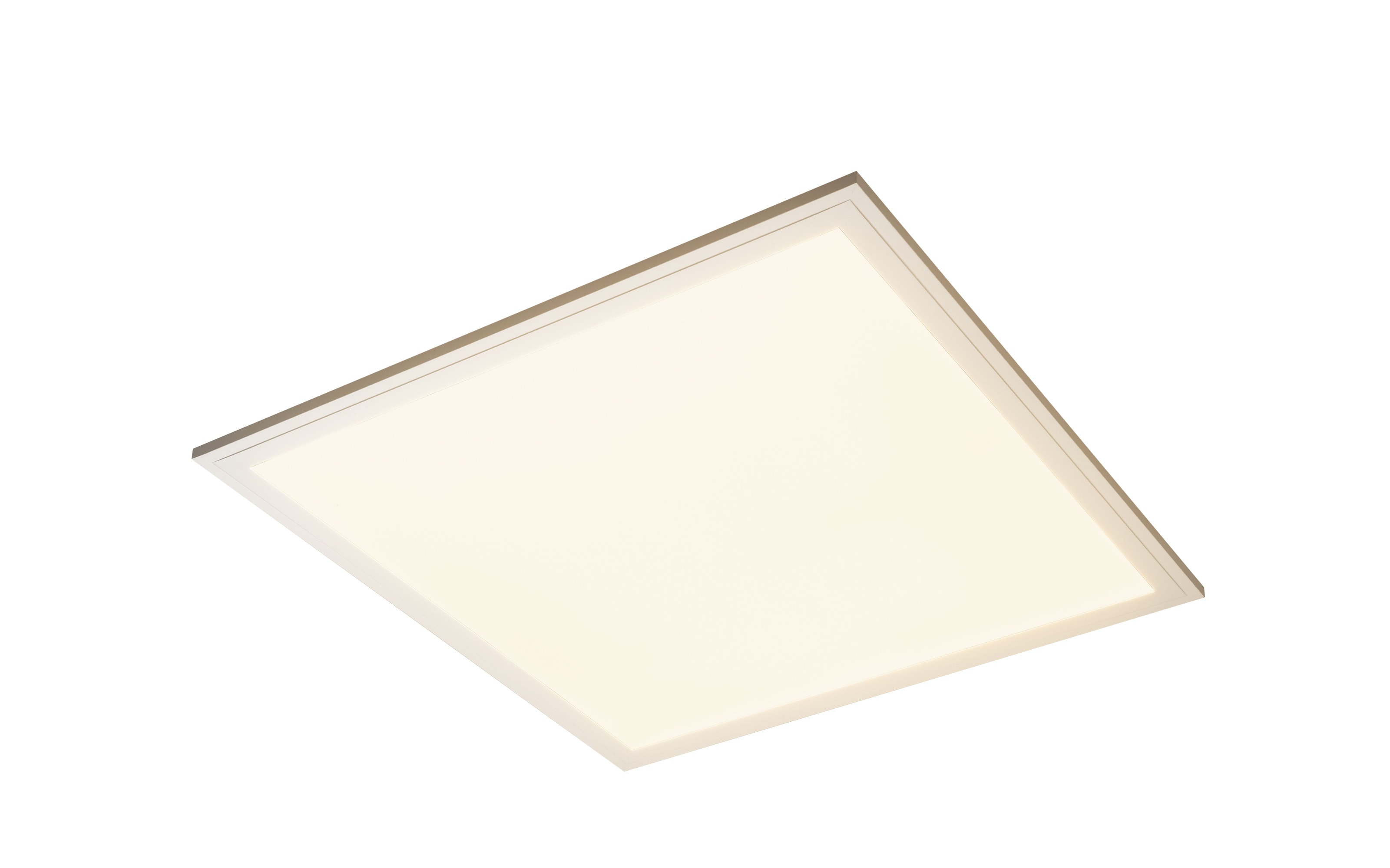 LED-Deckenleuchte Corinna RGB, weiß/aluminium, 45 cm