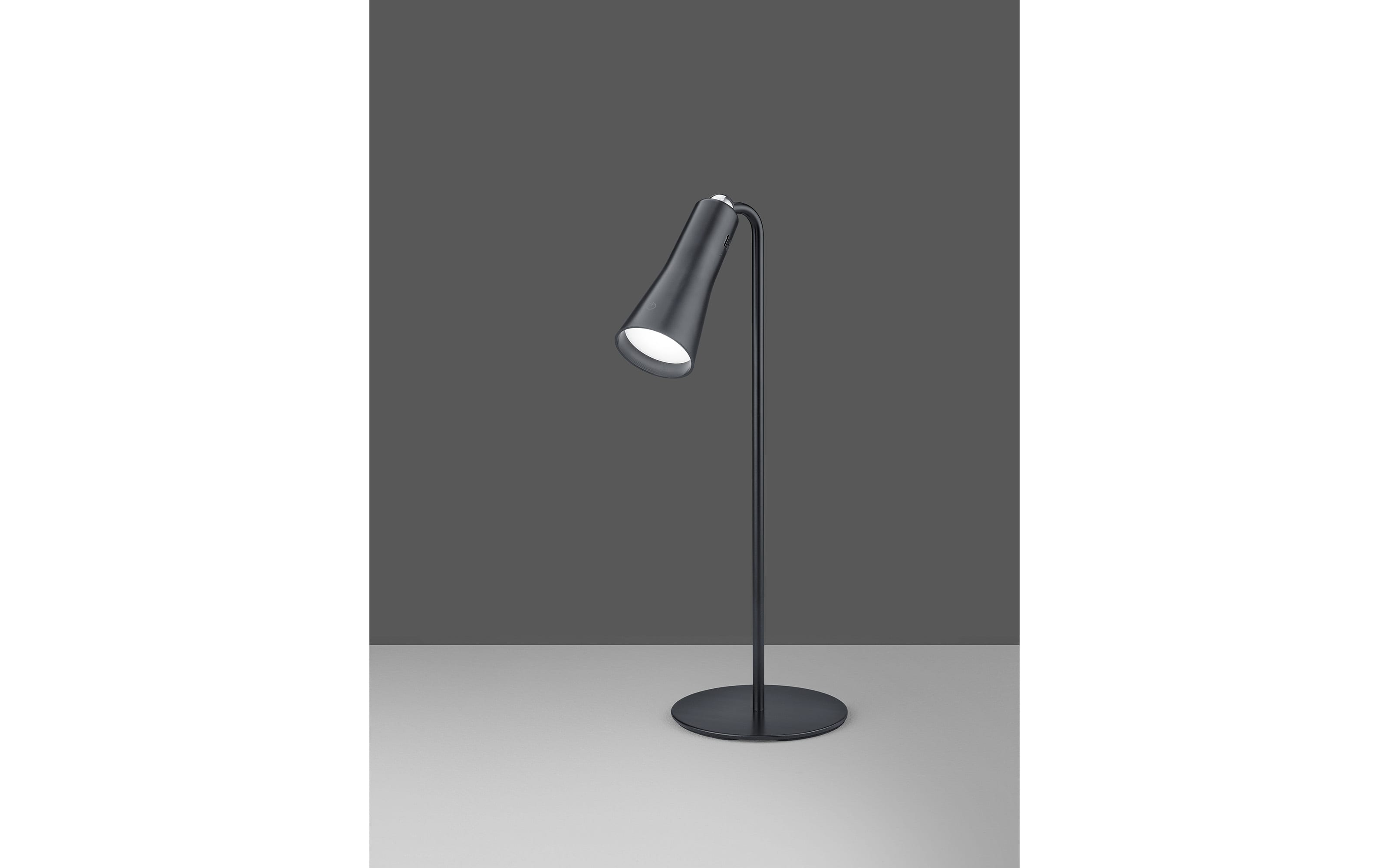 LED-Akku-Tischleuchte Marga, schwarz, 37,5 cm