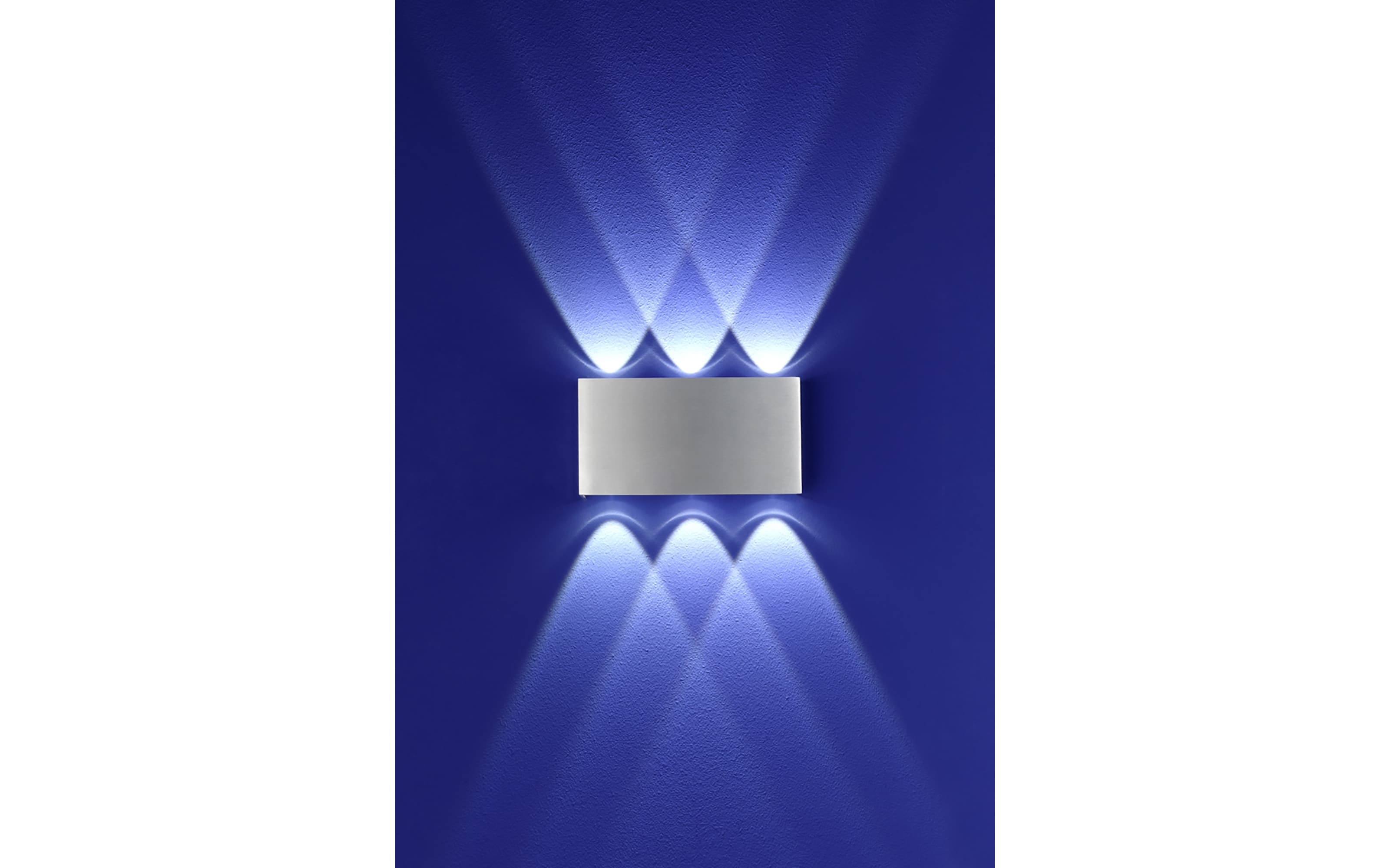 LED-Wandleuchte Stream, Aluminium, 3-flammig, 17 cm