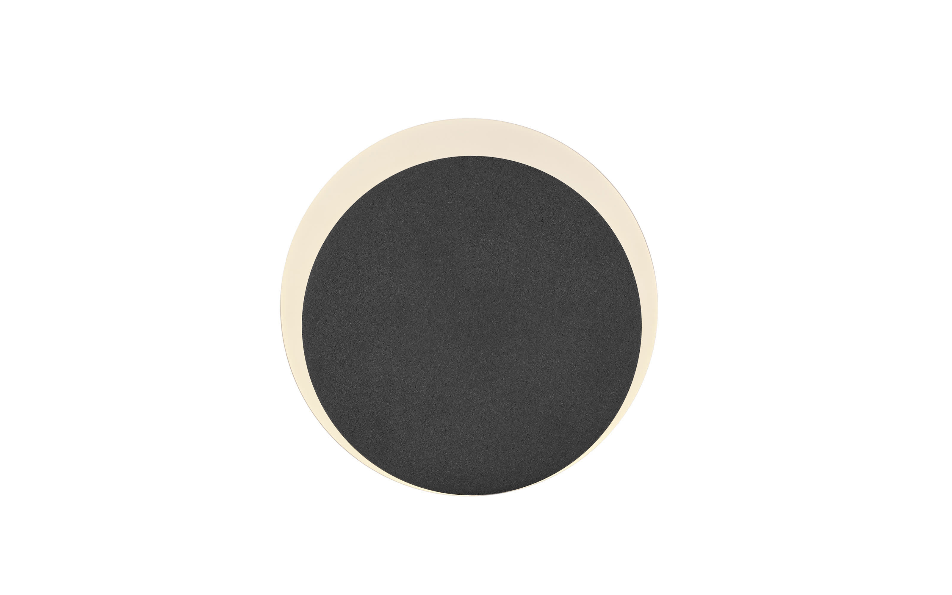 LED Wandleuchte Sun, schwarz