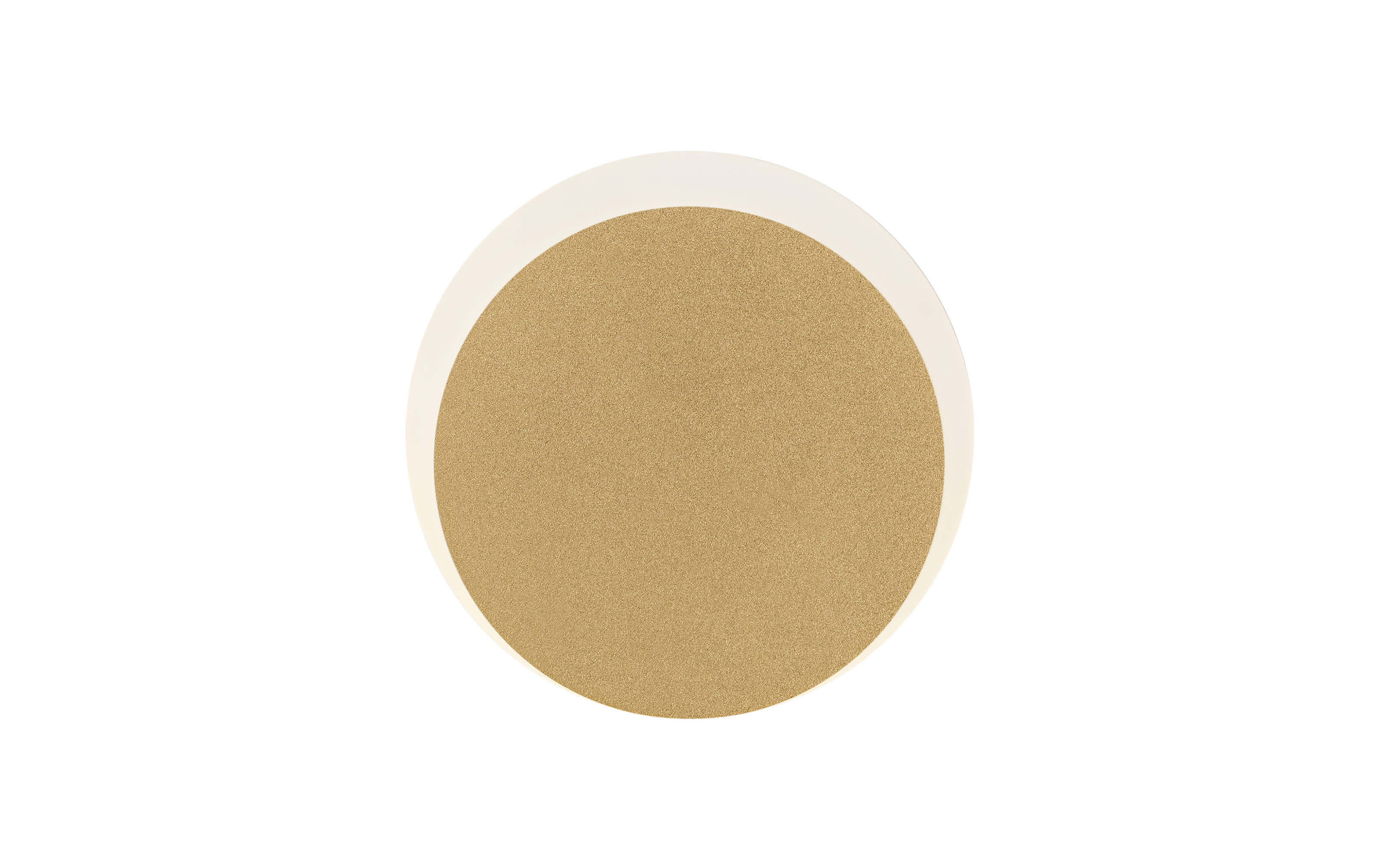 LED Wandleuchte Sun, goldfarbig
