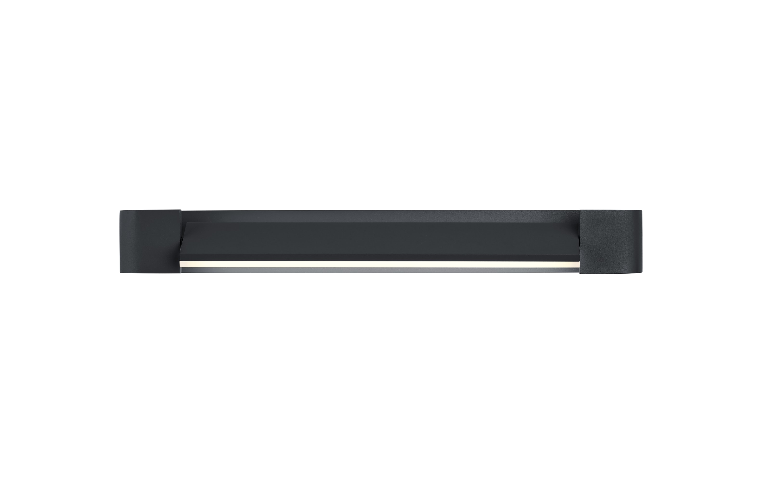 LED-Wandleuchte Box, schwarz, 40 cm
