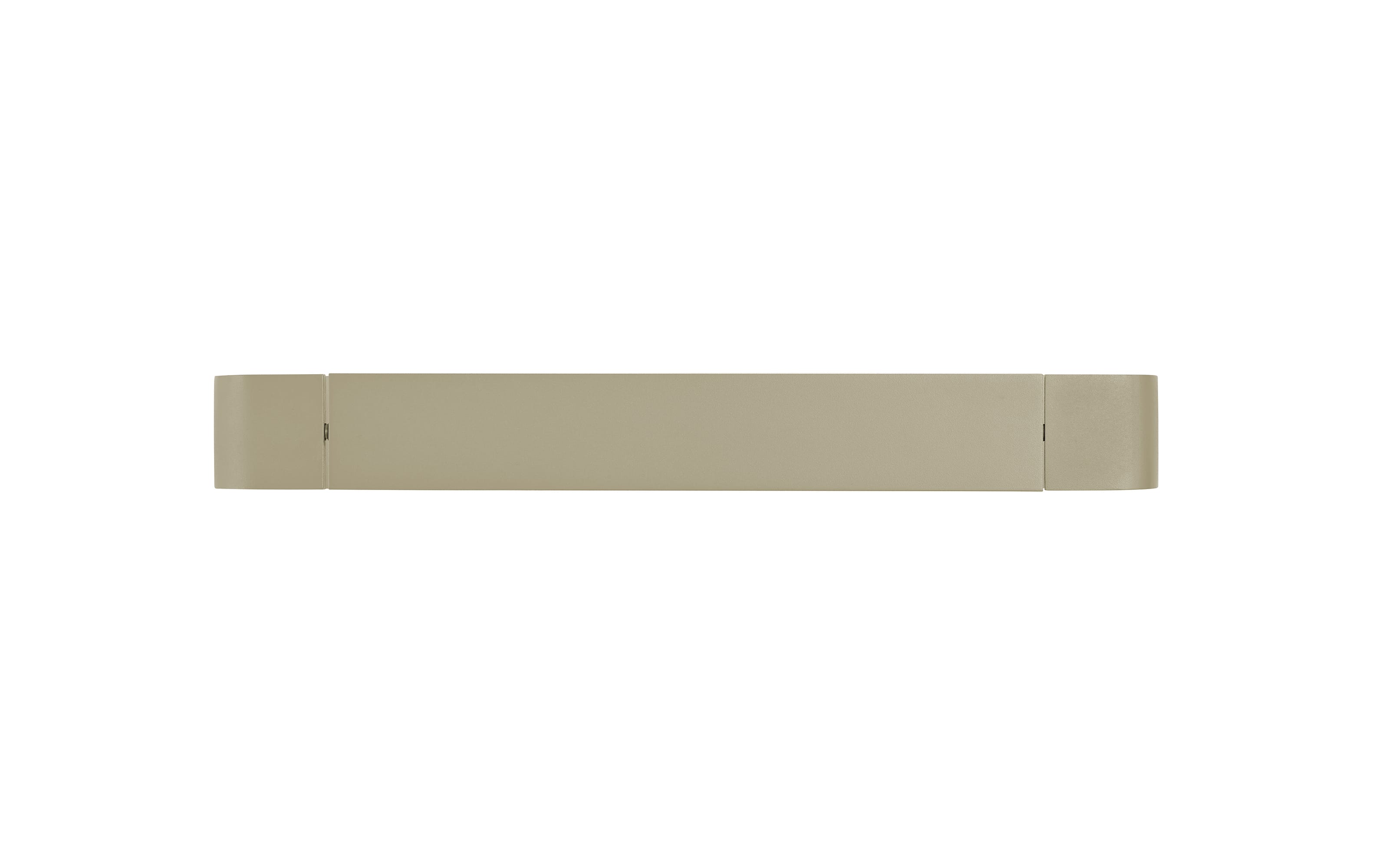 LED-Wandleuchte Box, sandfarbig, 40 cm
