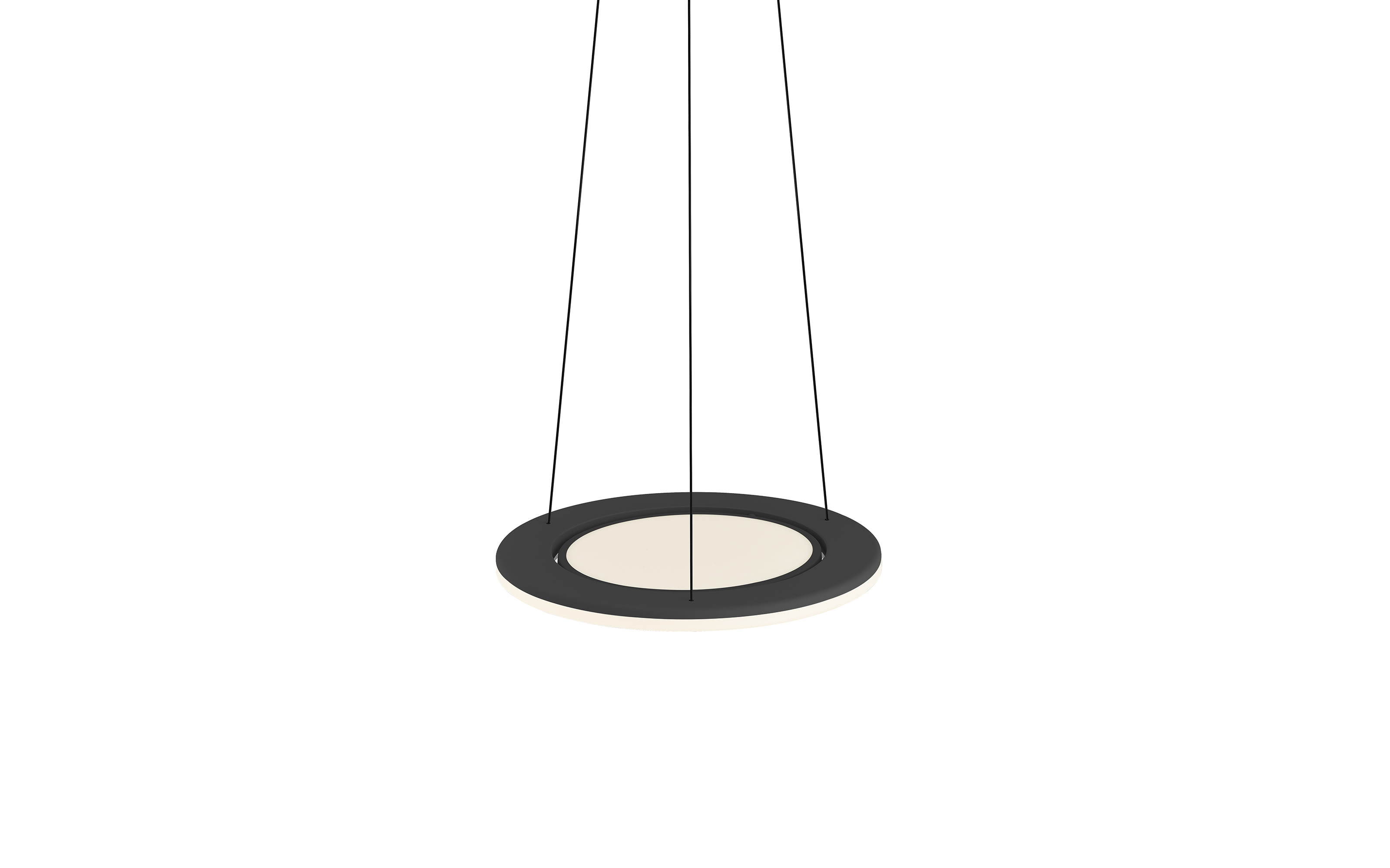 LED-Pendelleuchte Haley, schwarz, inkl. CCT und Höhenverstellung