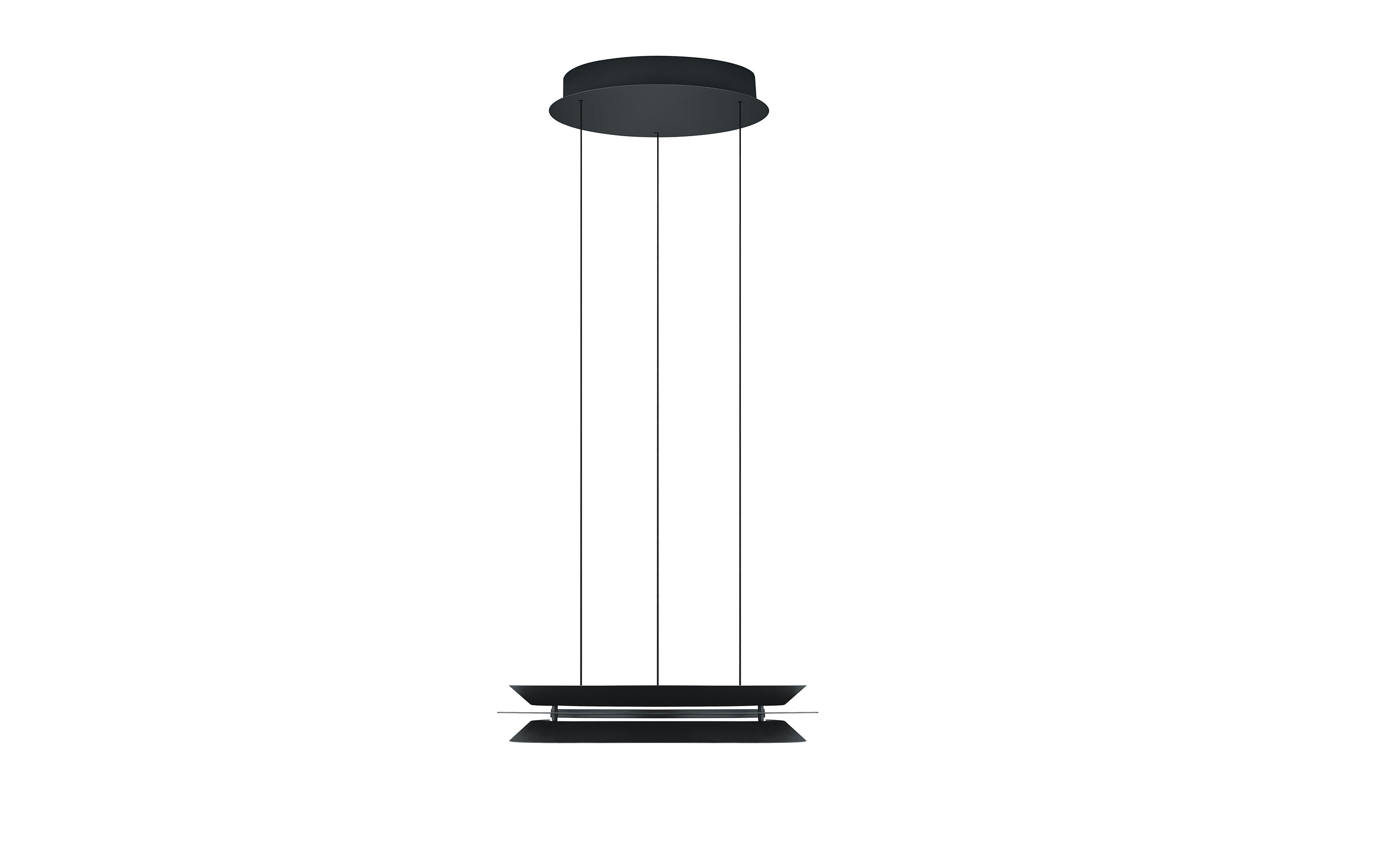 LED-Pendelleuchte Lys, schwarz, inkl. CCT und Höhenverstellung