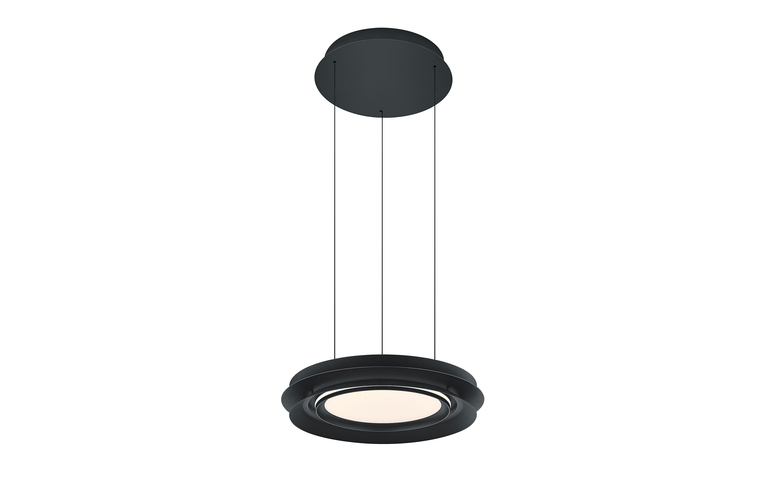 LED-Pendelleuchte Lys, schwarz, inkl. CCT und Höhenverstellung