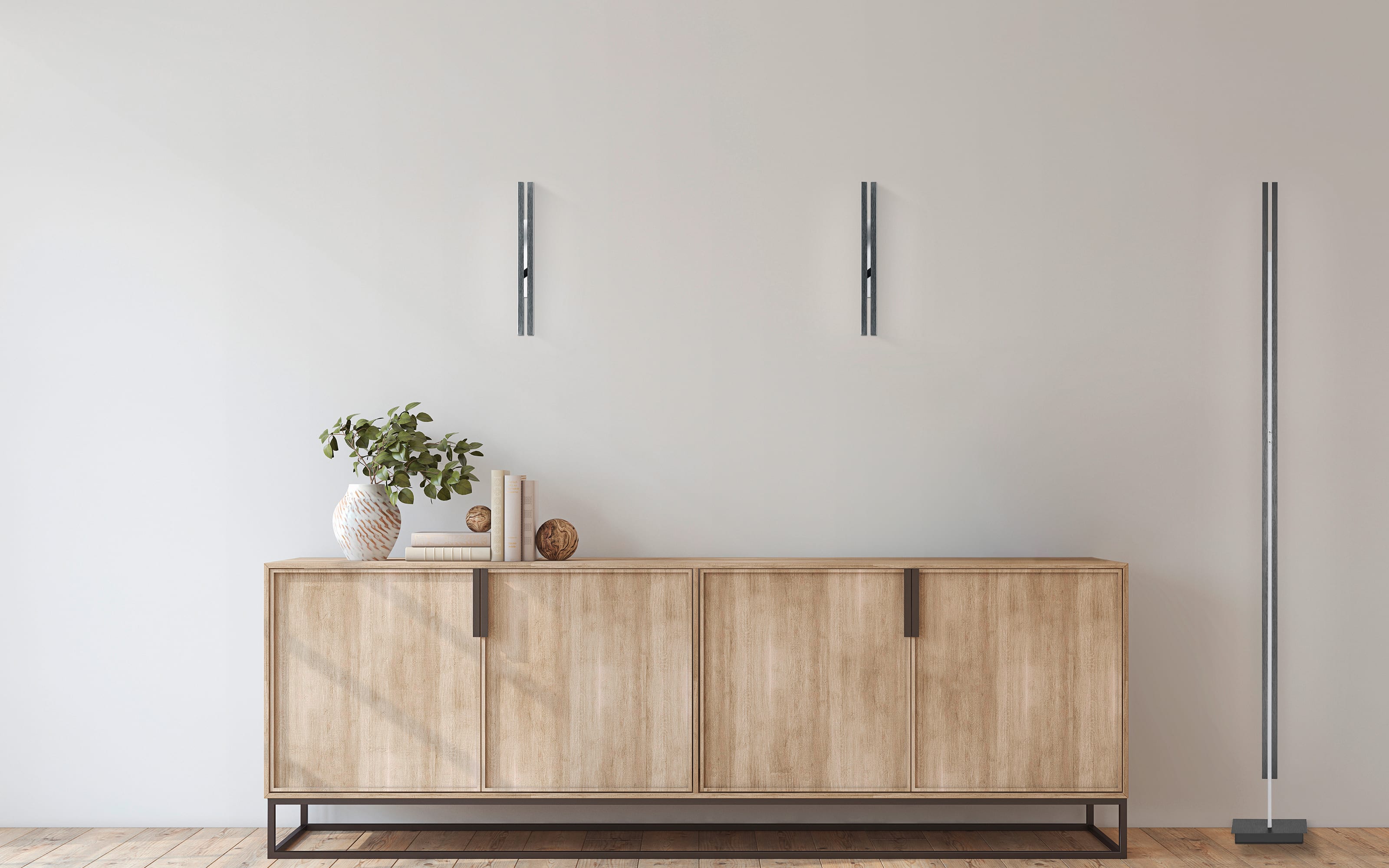 LED-Wandleuchte Ben, bronze, inkl. 3 Stufen CCT