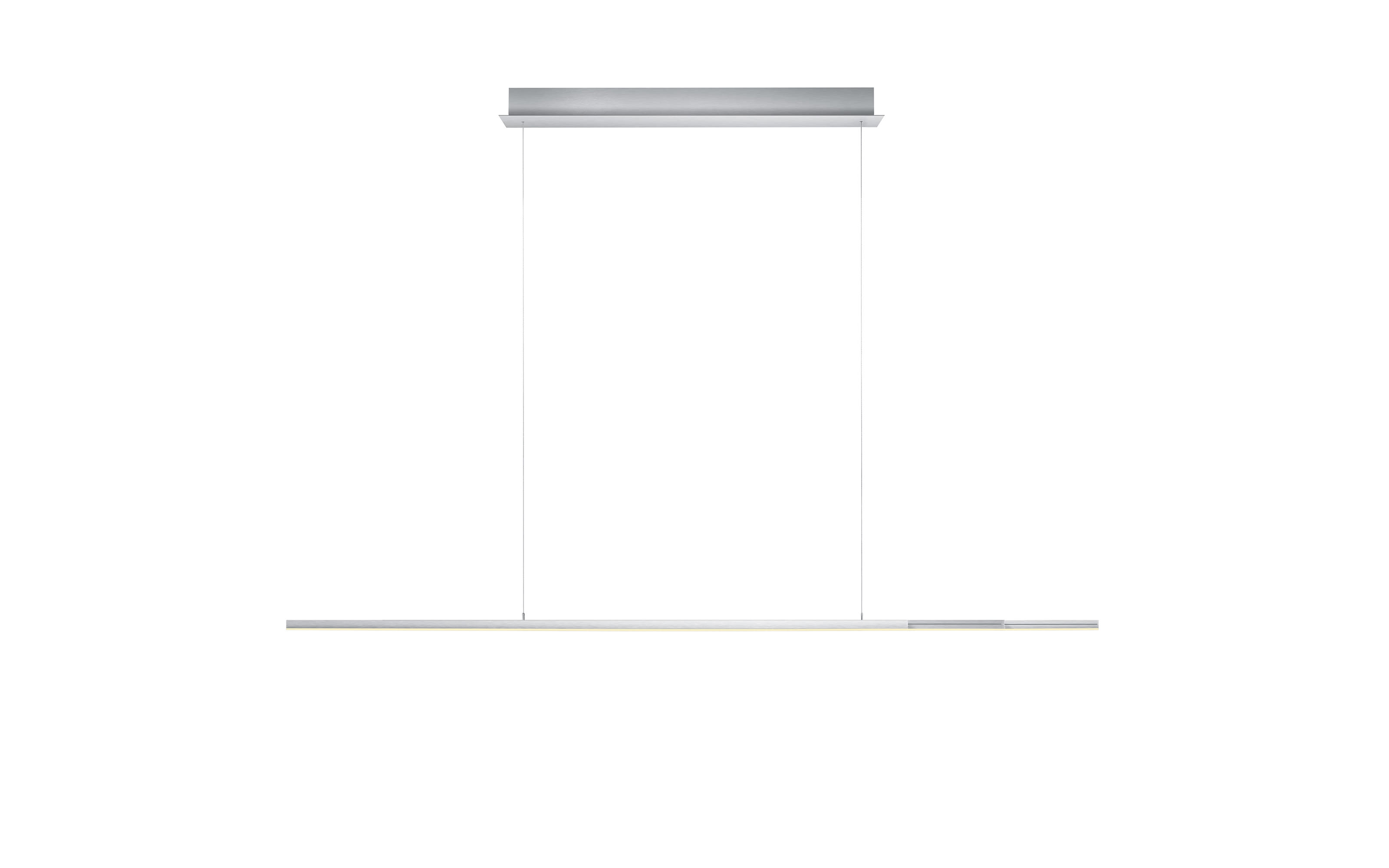 LED-Pendelleuchte Ole, aluminium, inkl. CCT und Fernbedienung