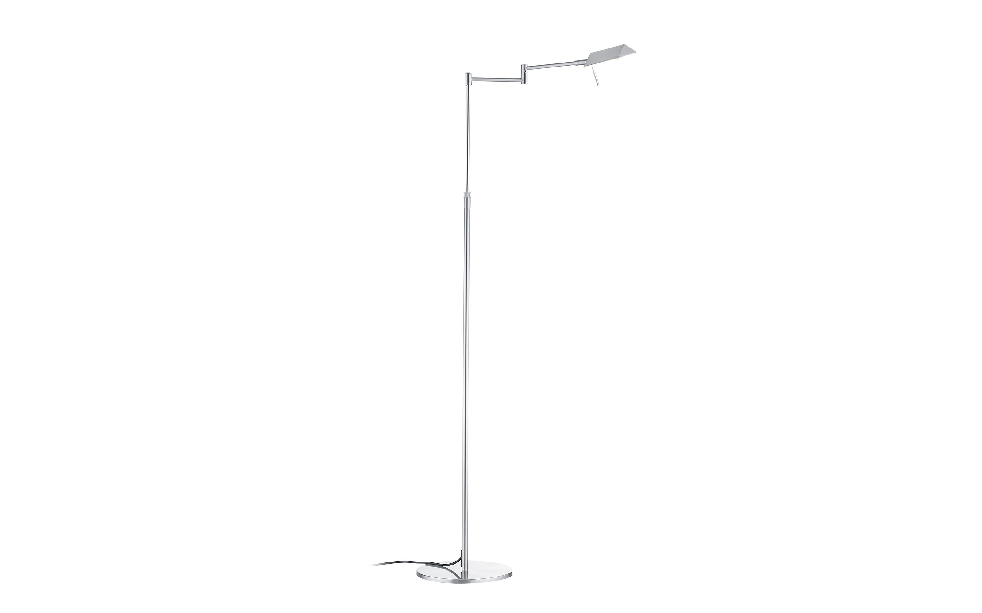 LED-Stehleuchte Johann, nickel, inkl. CCT Funktion