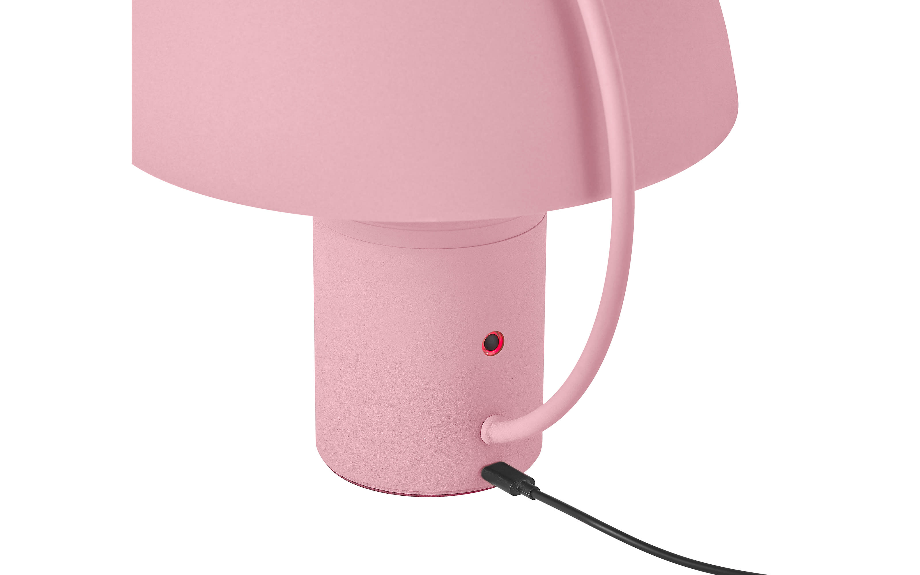 LED-Akkutischleuchte Hedda, hellrosa, 17 cm, inkl. CCT und Touchdimmer 
