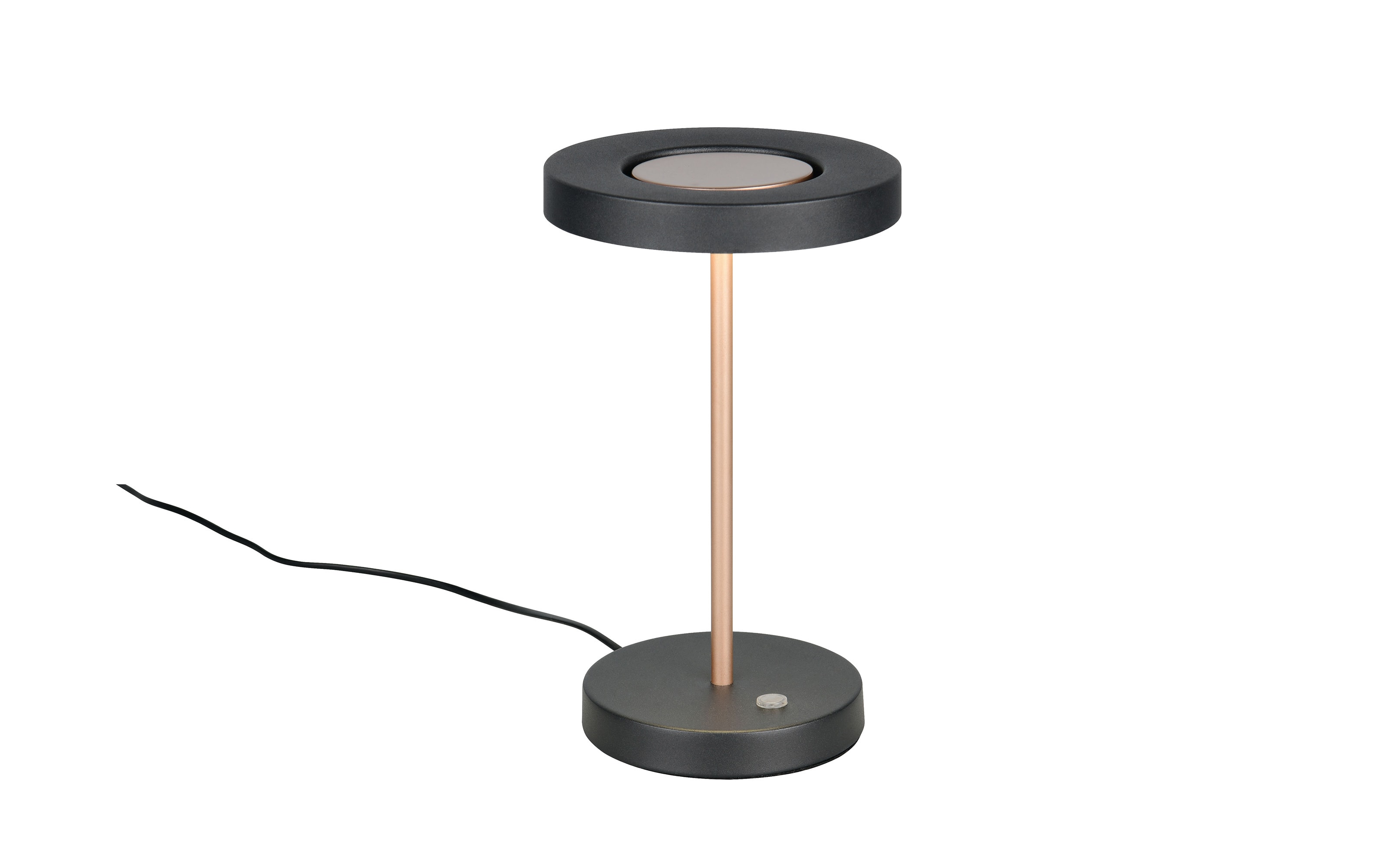 Tischleuchte Guano, coffee/schwarz