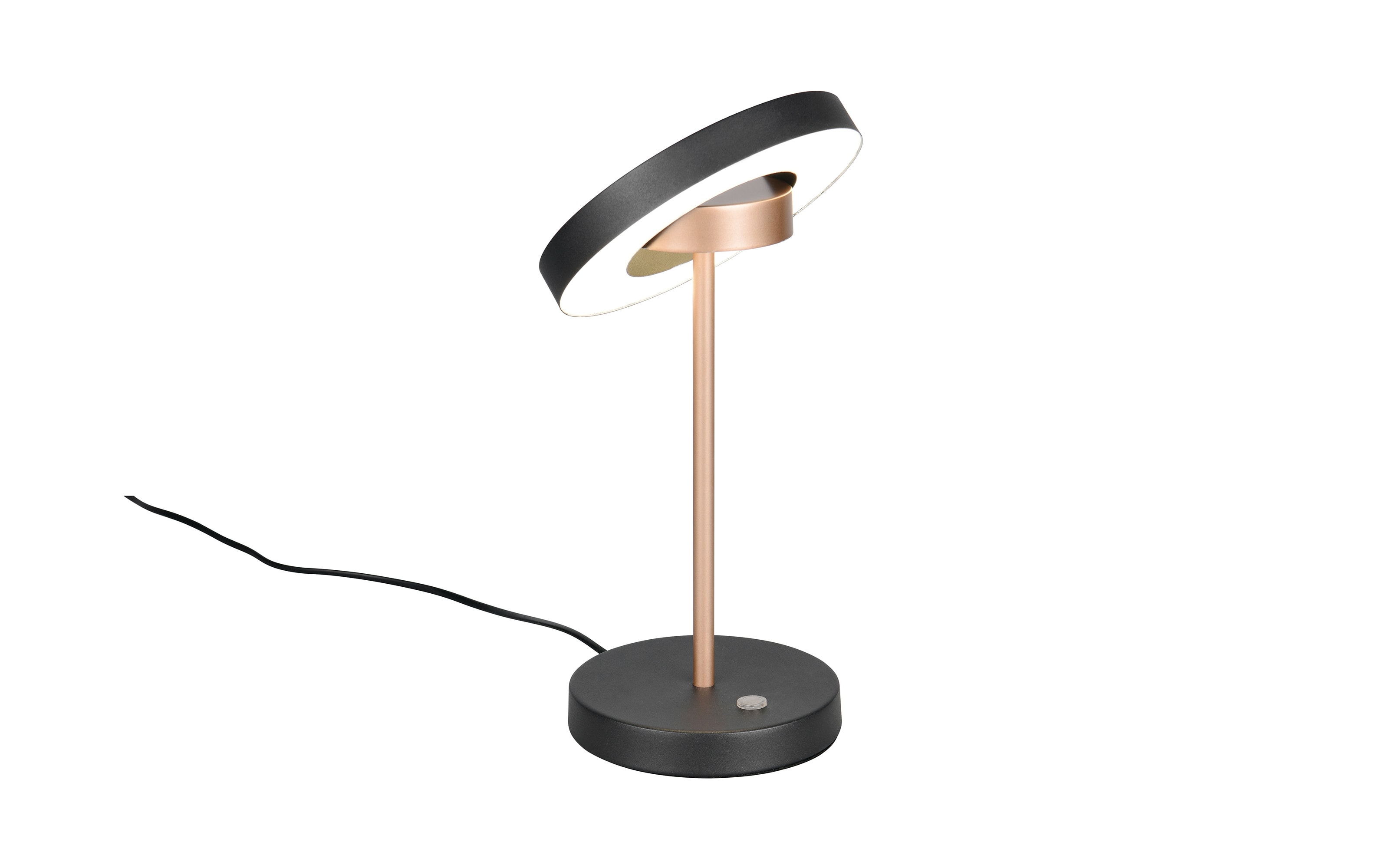 Tischleuchte Guano, coffee/schwarz