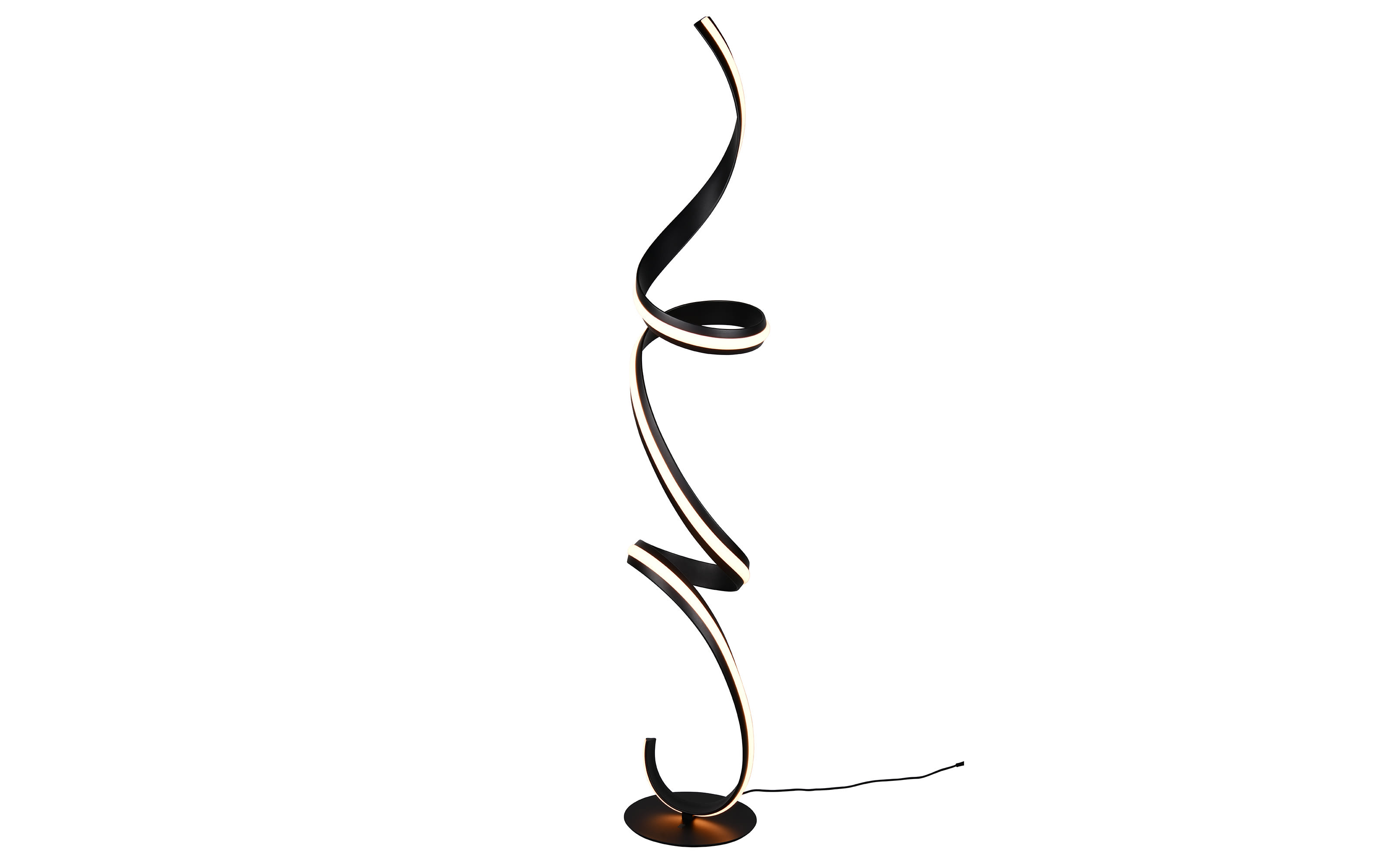 LED-Stehleuchte Cinque Cisenna, schwarz