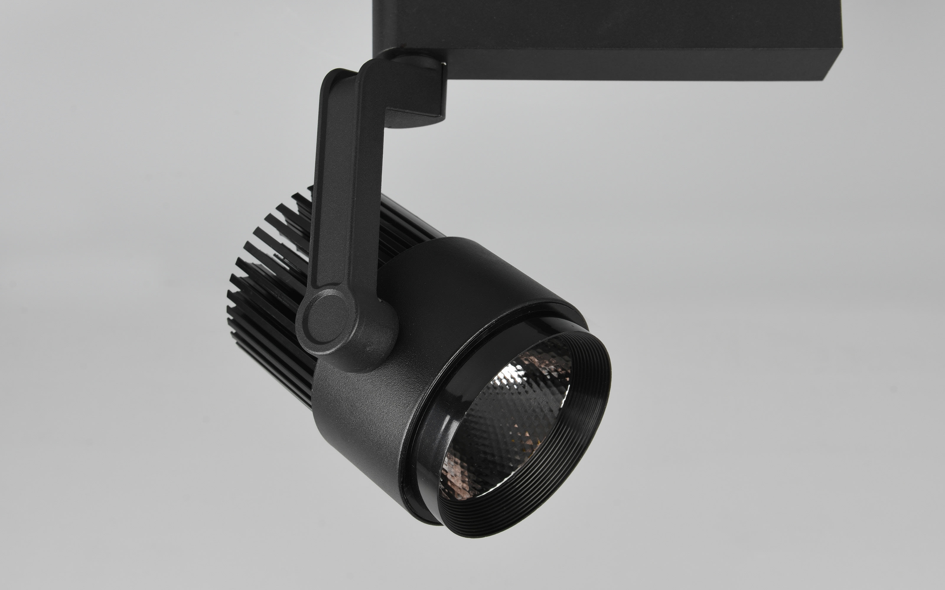 LED-Strahler DUOline in schwarz matt, 23 cm