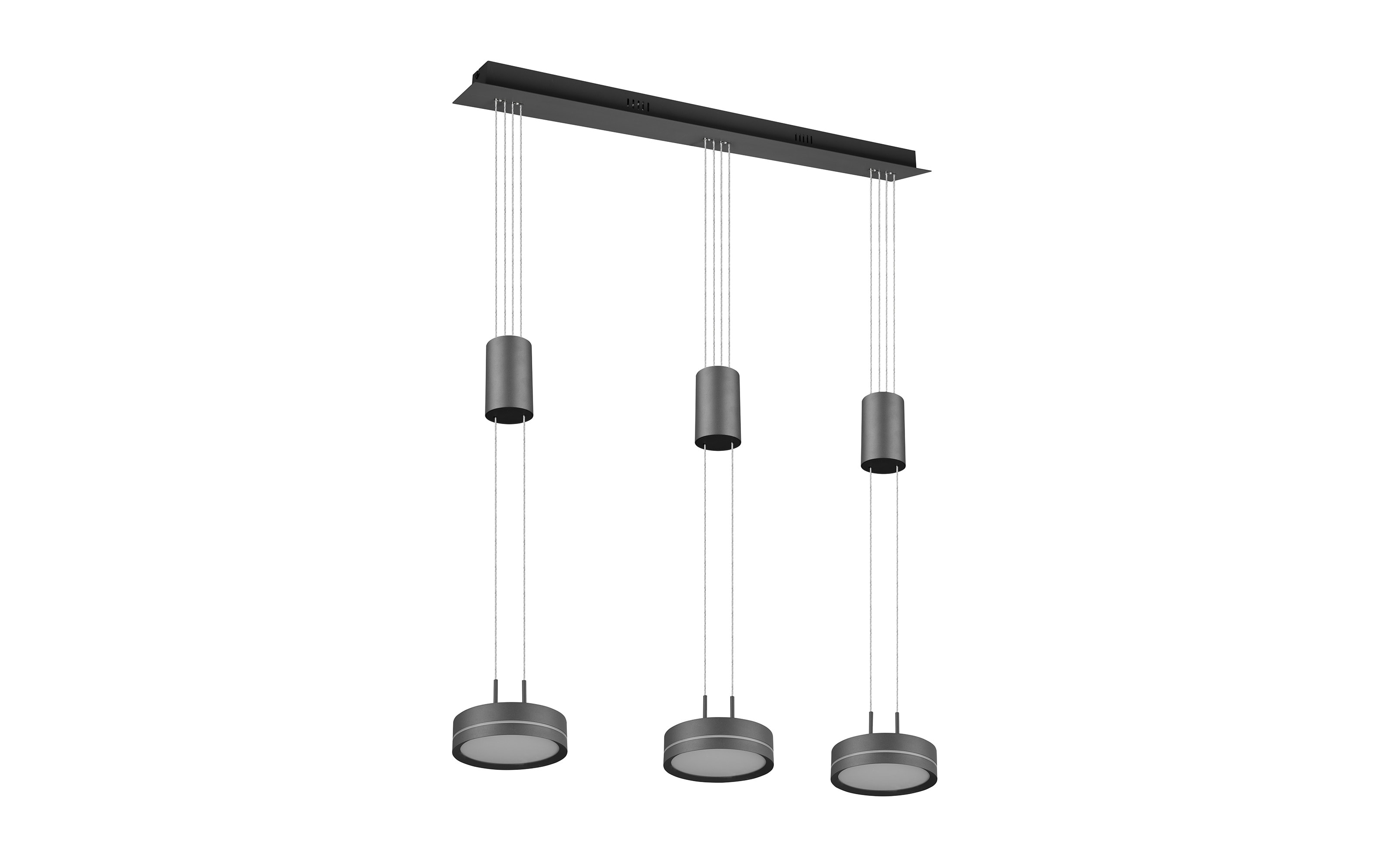 LED-Pendelleuchte Franklin, anthrazit, 85 cm